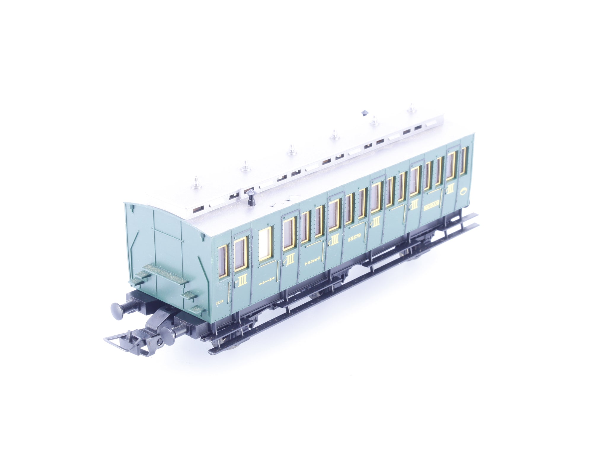 Fleischmann 5092 HO KPEV 3rd Class Passenger Car 55579