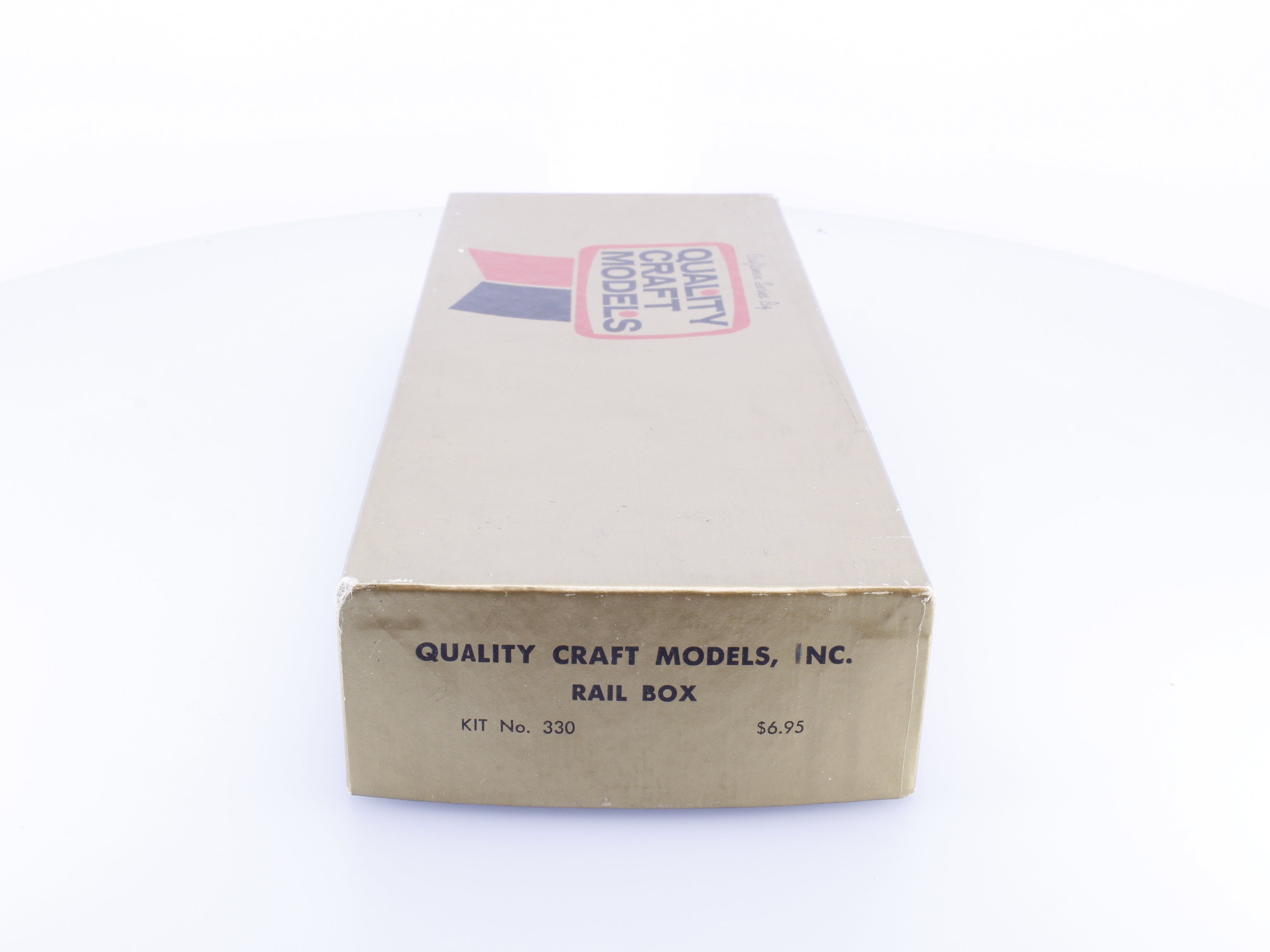 Quality Craft Models 330 HO 50' Single Door Box Car Kit Railbox (RBOX)