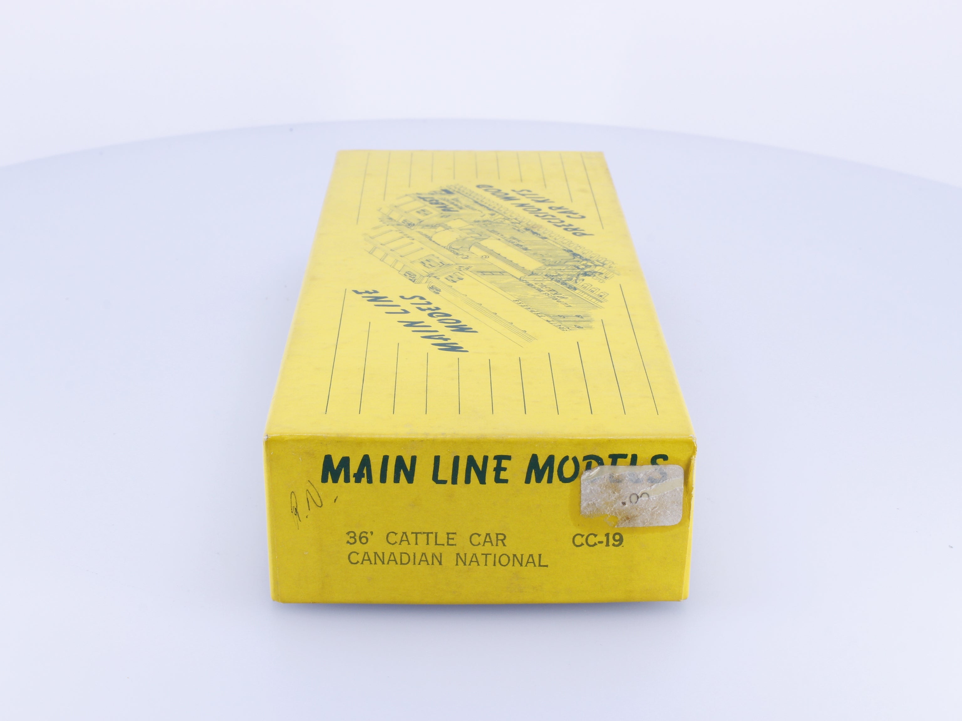 Main Line Models CC-19 HO 36' Cattle Car Kit Canadian National (CN) 4247539