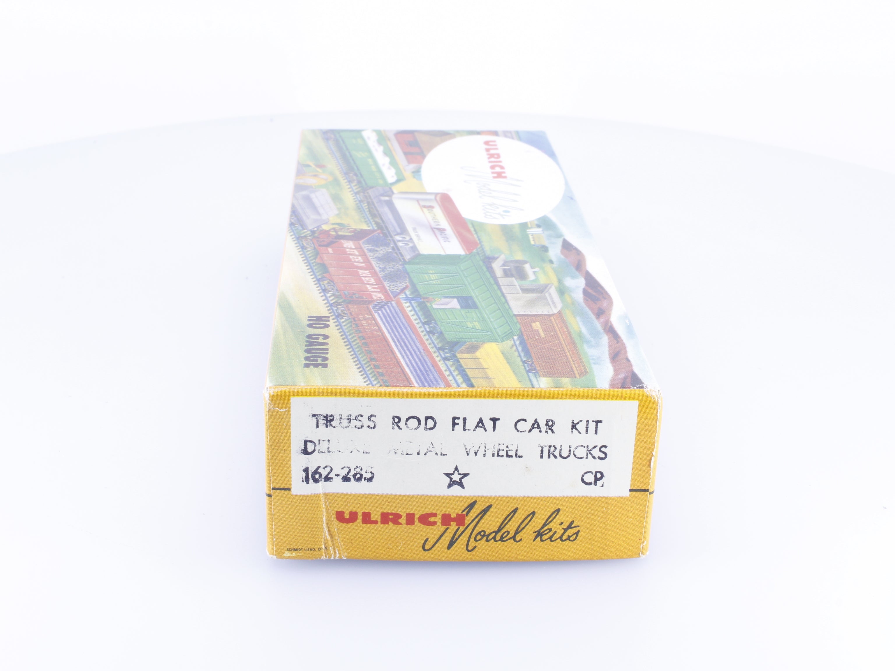 Ulrich 162-285 HO Truss Rod Flat Car Kit #2 Canadian Pacific (CP) 34359