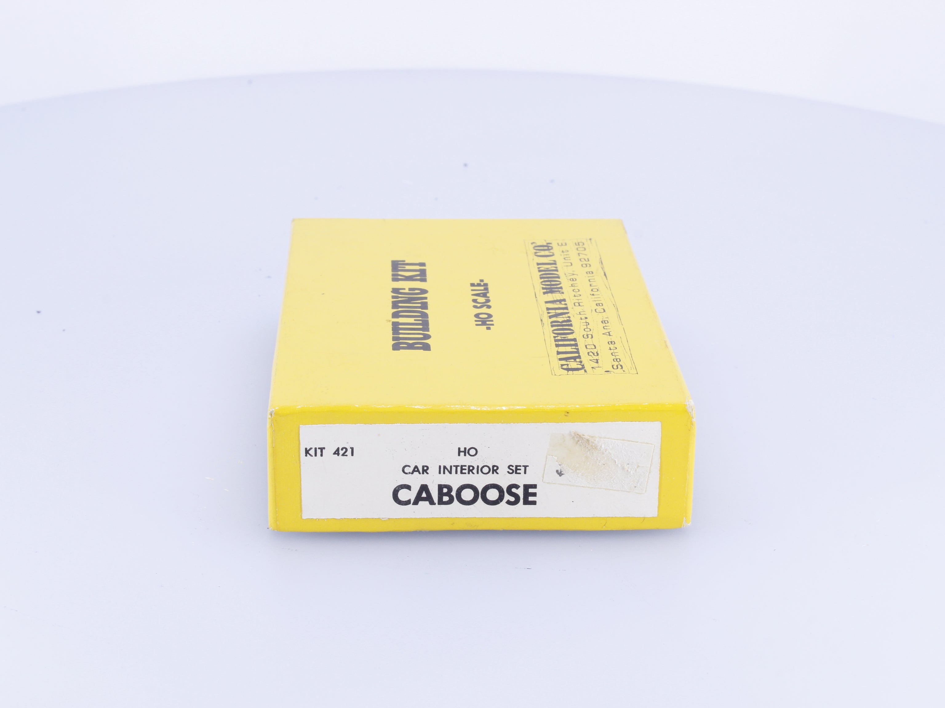 California Model Co 421 HO Caboose Car Interior Set