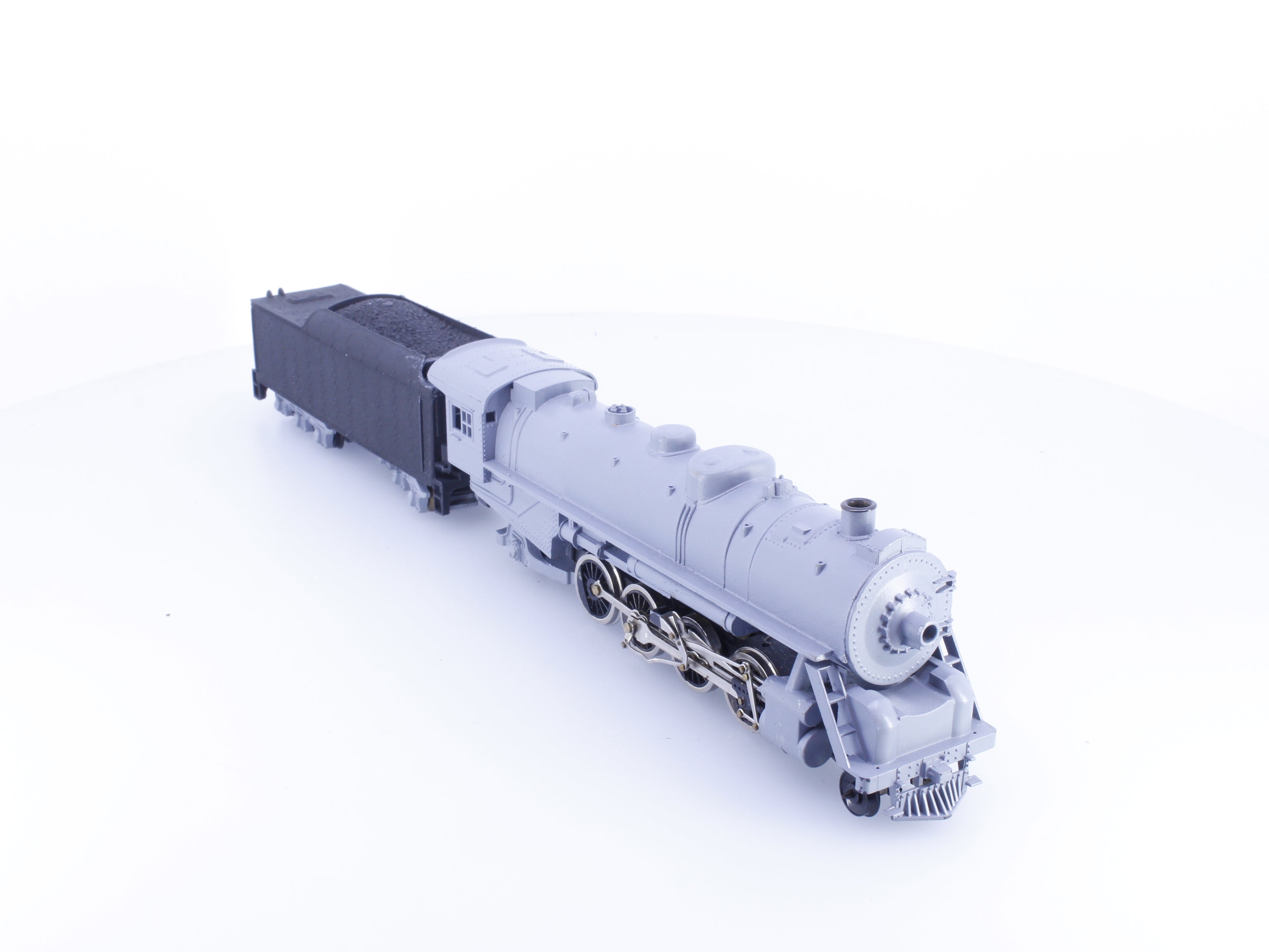 Tyco 7709 HO Diecast Metal 2-8-2 Mikado Steam Locomotive Undecorated Analog DC