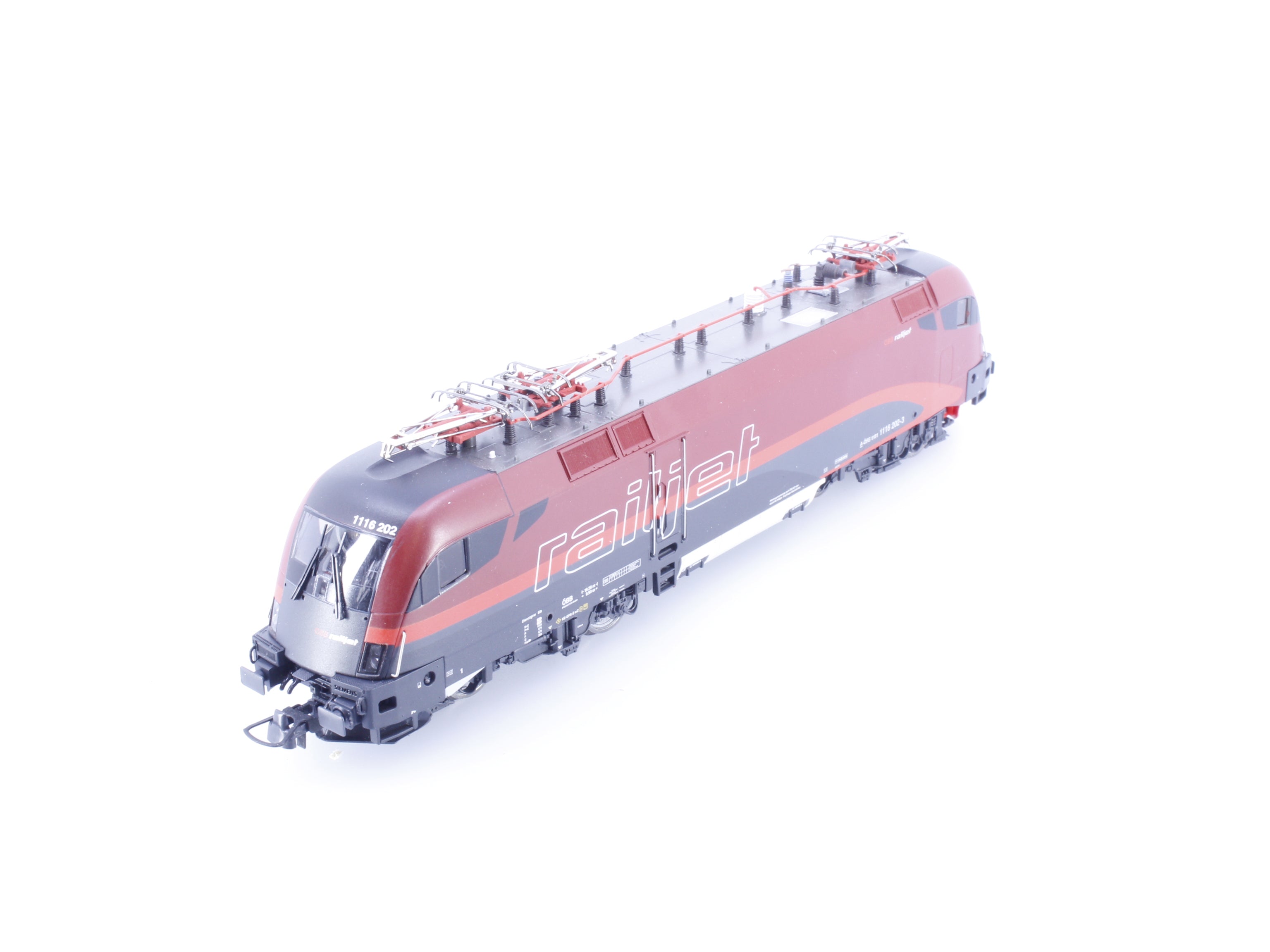 Roco 73234 HO OBB BR1116 Electric Locomotive Railjet with Camera in Cab 1116202-3 DCC & Sound