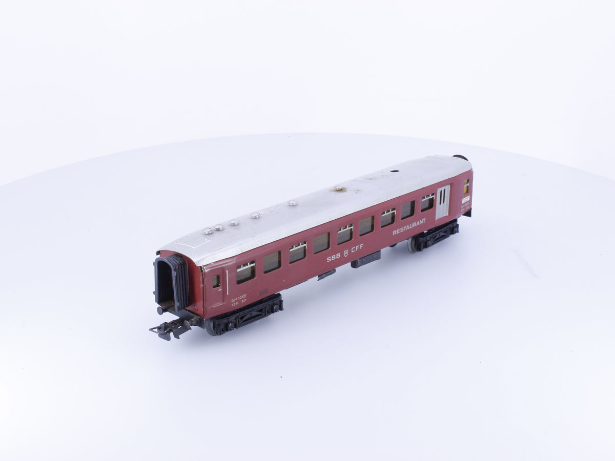 Marklin 4035 HO SBB-CFF-FFS Restaurant Car 10127