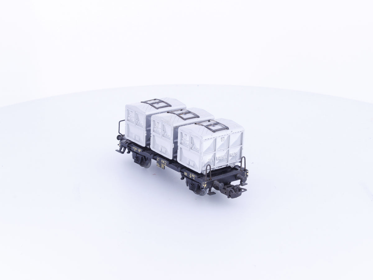 Marklin 4614 HO DB Container Wagon