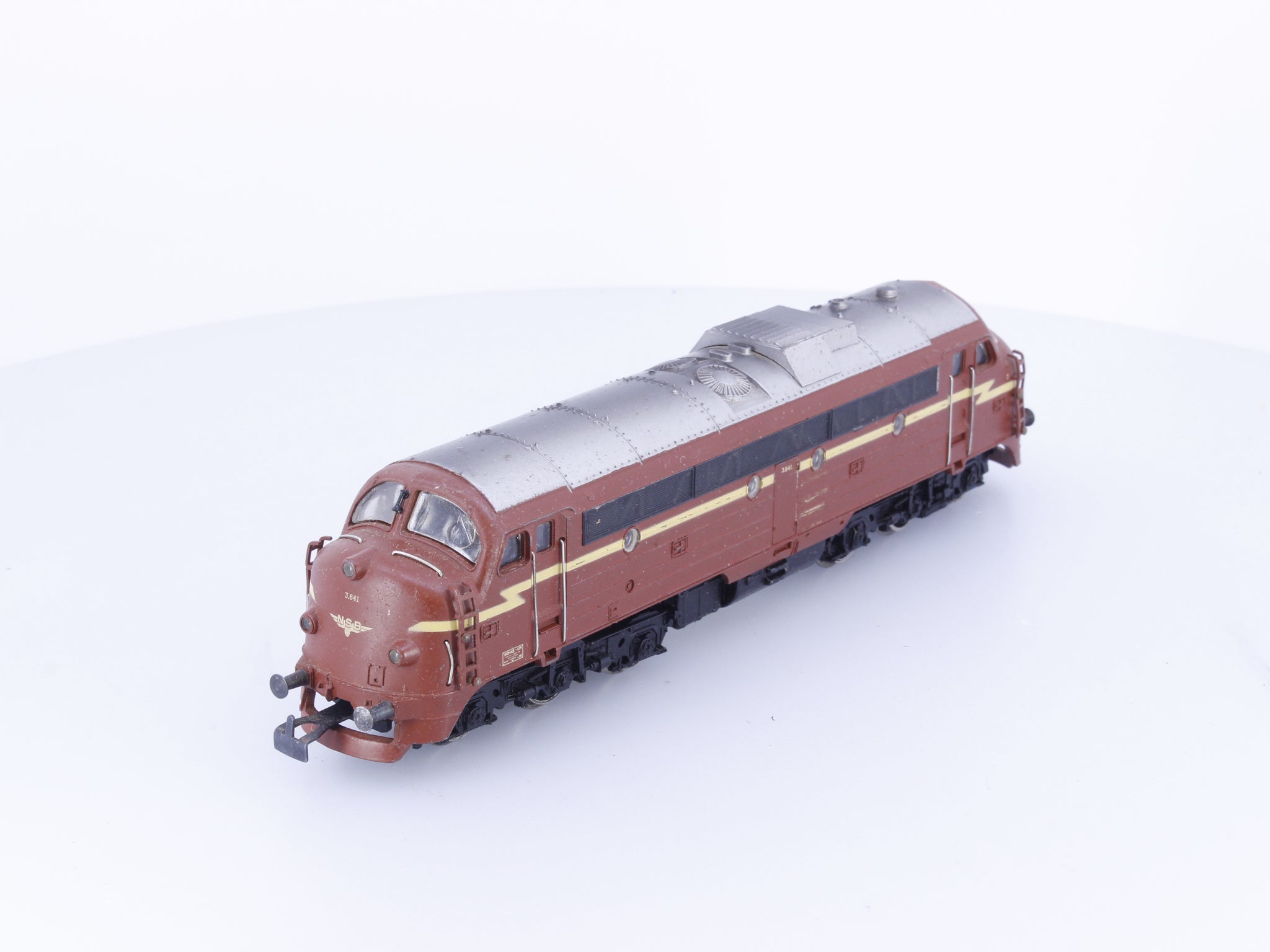 Marklin 3068 HO NSB BR 3.641 NSB Diesel Locomotive 3.641 Analog AC (#1)