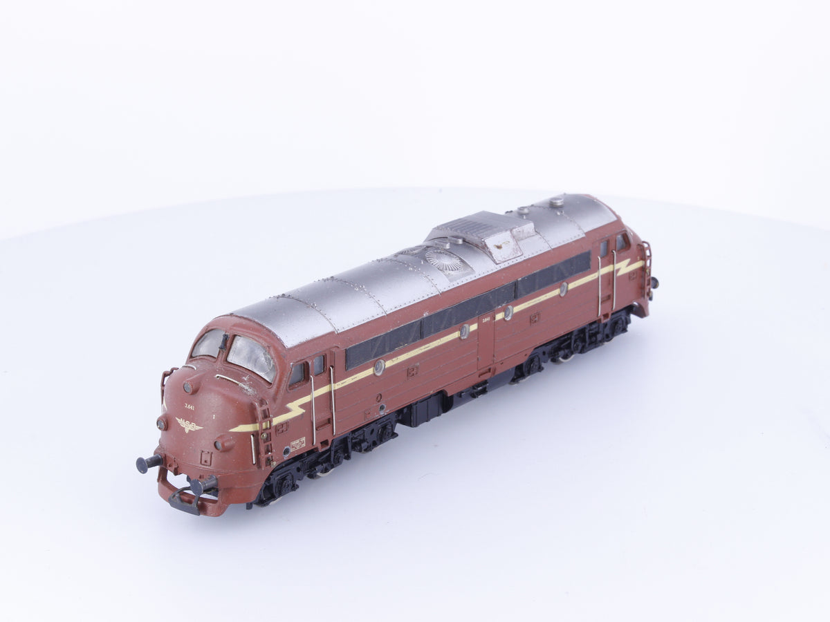 Marklin 3068 HO NSB BR 3.641 NSB Diesel Locomotive 3.641 Analog AC