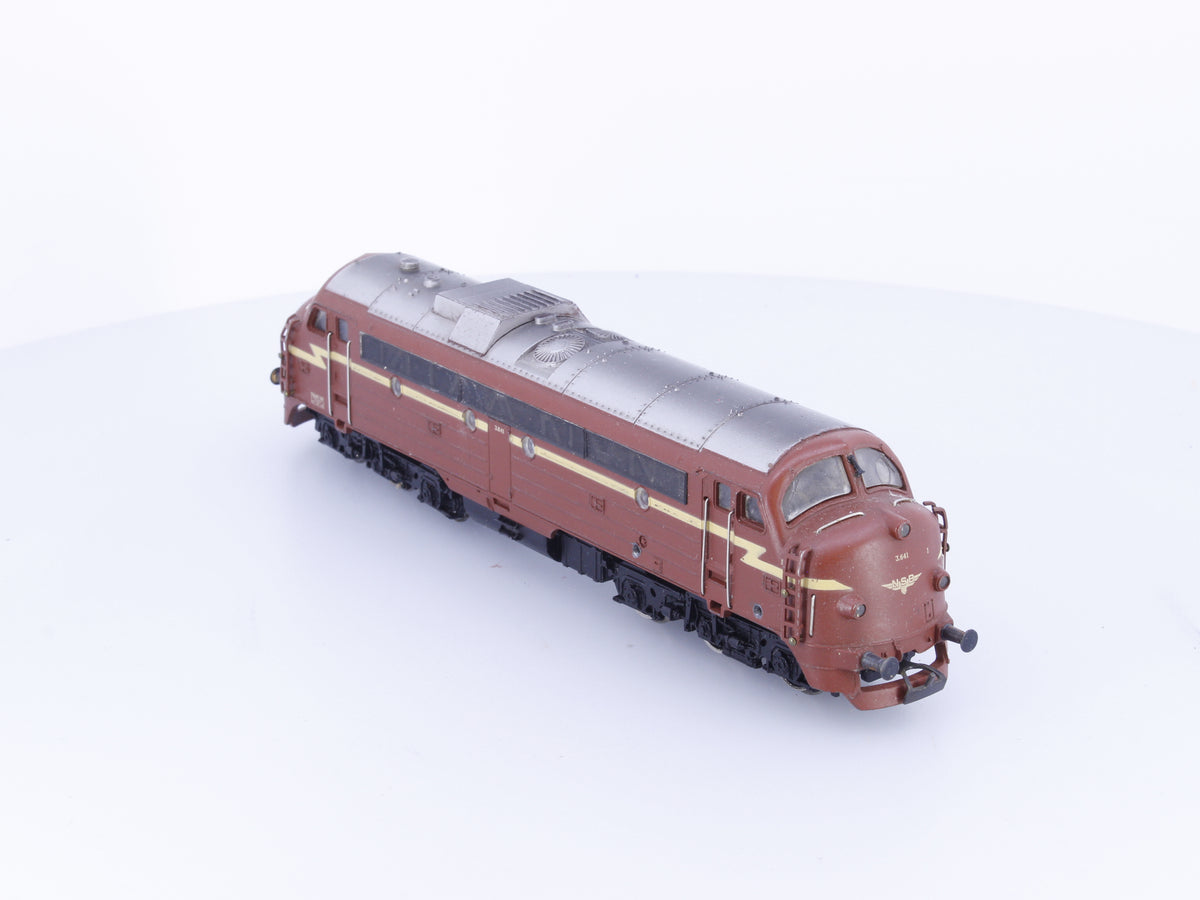 Marklin 3068 HO NSB BR 3.641 NSB Diesel Locomotive 3.641 Analog AC