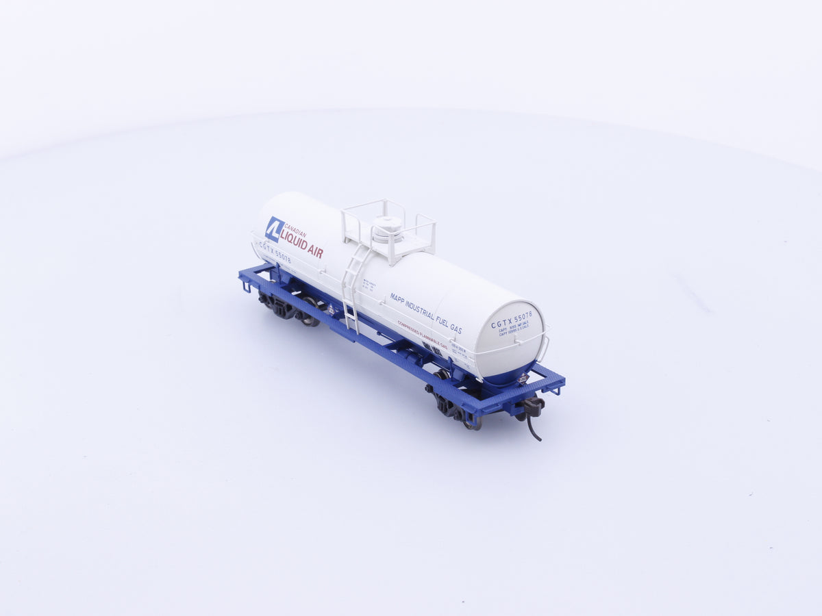 Atlas 20002644 HO 11000 Gallon Tank Car Canadian Liquid Air Canadian General Transit (CGLX/CGTX) 55078