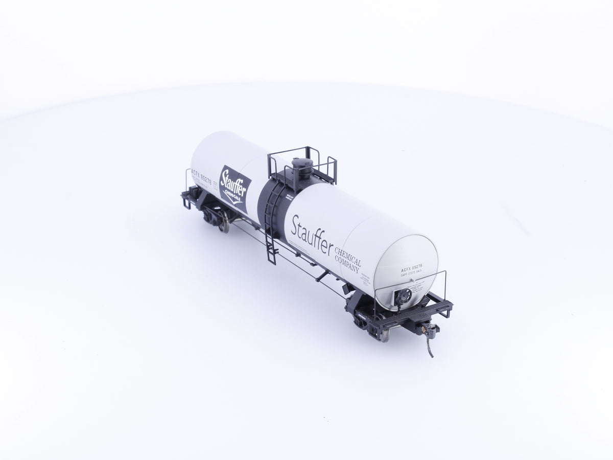 Atlas 1558-3 HO 17360 Gallon Tank Car Stauffer Chemical American Car and Foundry (ACF/ACFX) 85278