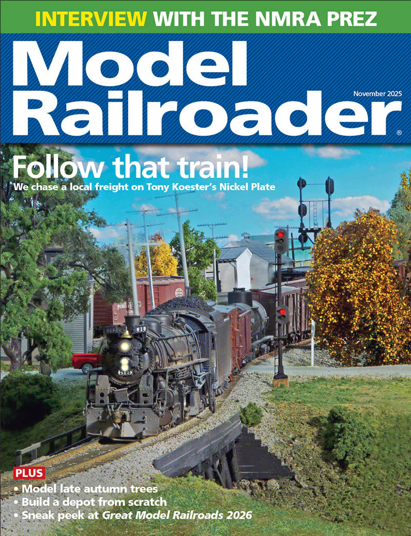 Model Railroader Magazine November 2025