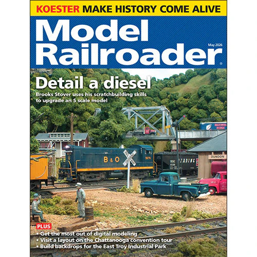 Model Railroader Magazine May 2026