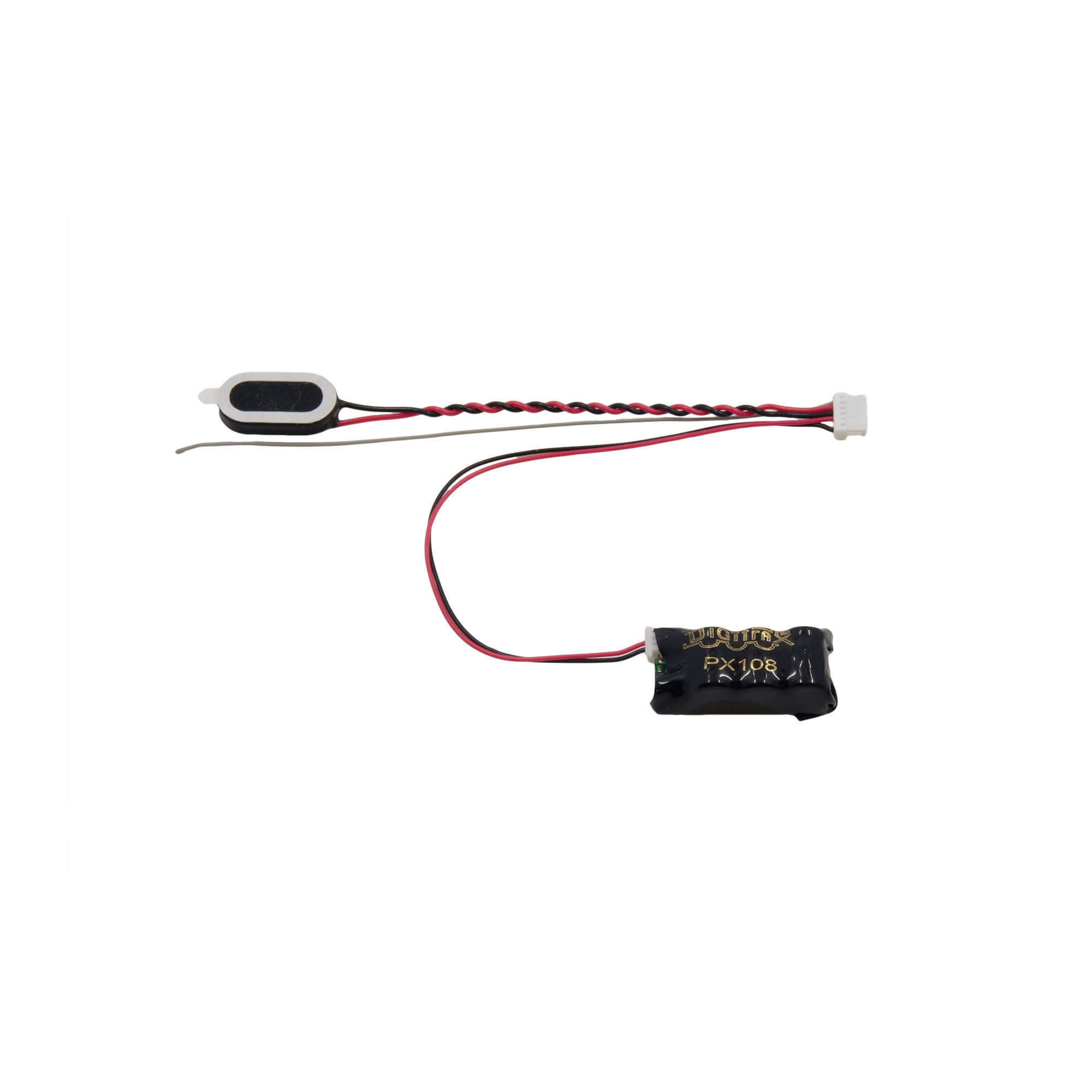 Digitrax PX108-6 Short Power Xtender for Series 6/7 Sound Decoder-6 Pin Harness
