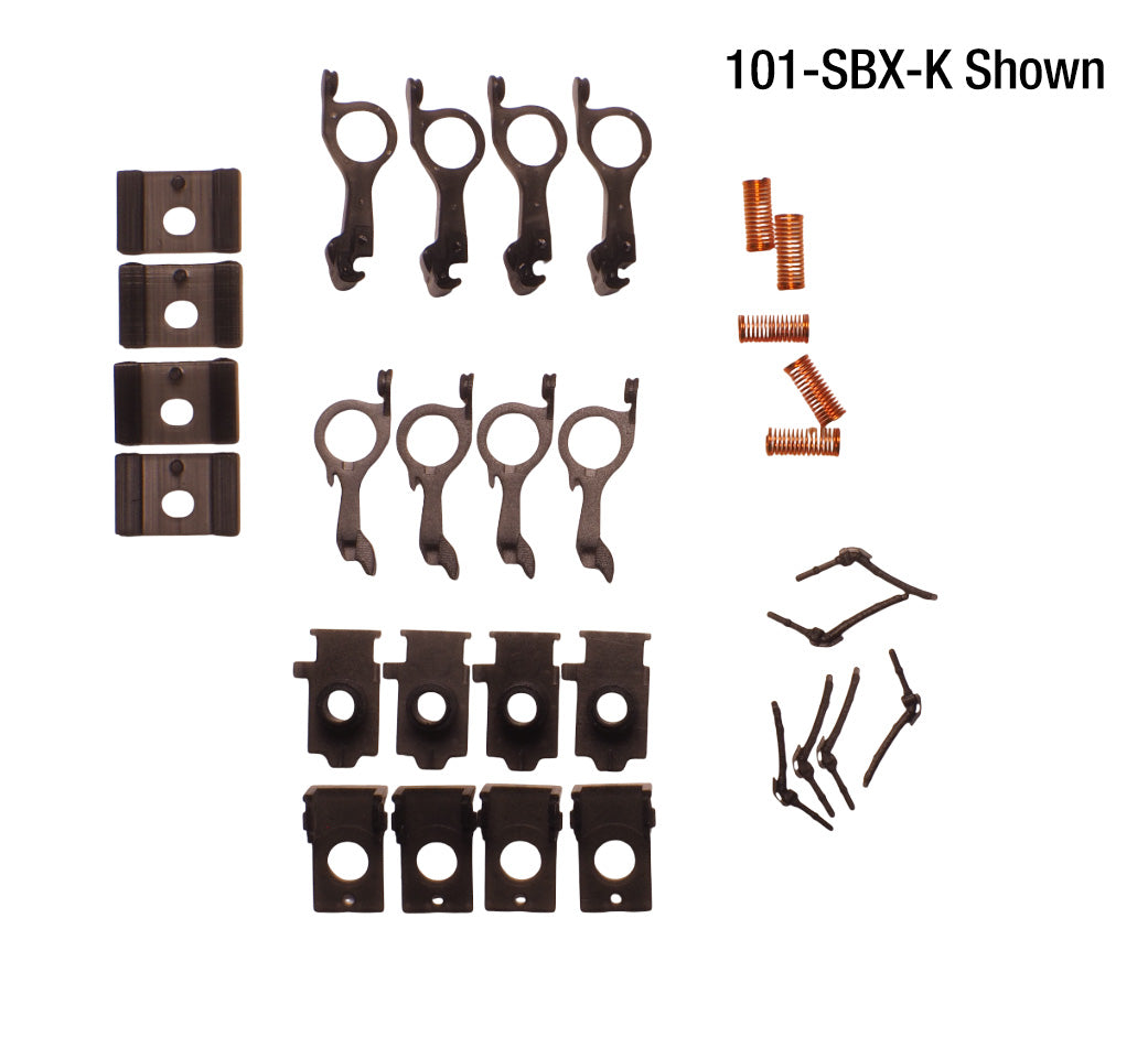 N-Possible N 301-SBX-K Long Shank ScaleBox Coupler Kit (Scale Sized, Box Replacement, 2 Pair)