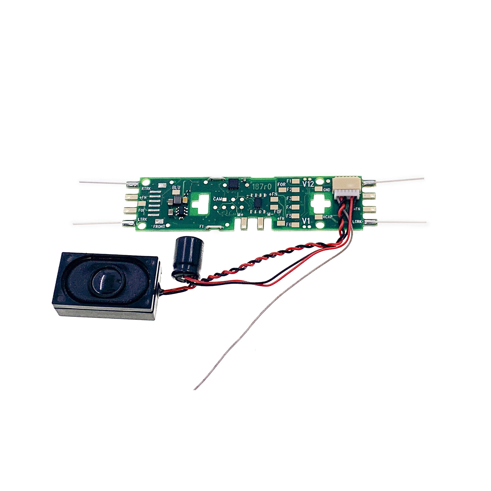 Digitrax SDXH187K0 HO Sound Decoder 16 bit Board Replacement for Kato HO (1 amp) (8 func)