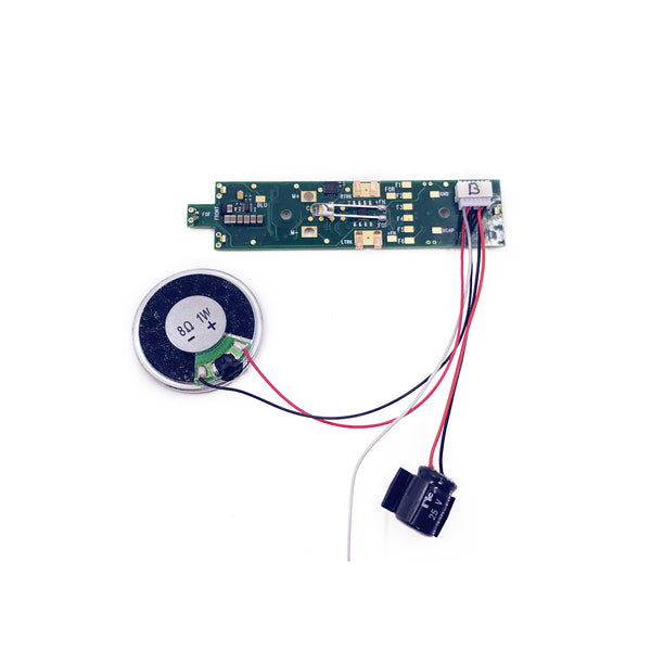 Digitrax SDXH187K1B HO Sound Decoder 16 bit Board Replacement Kato HO SD38-2 (1 amp) (8 func)