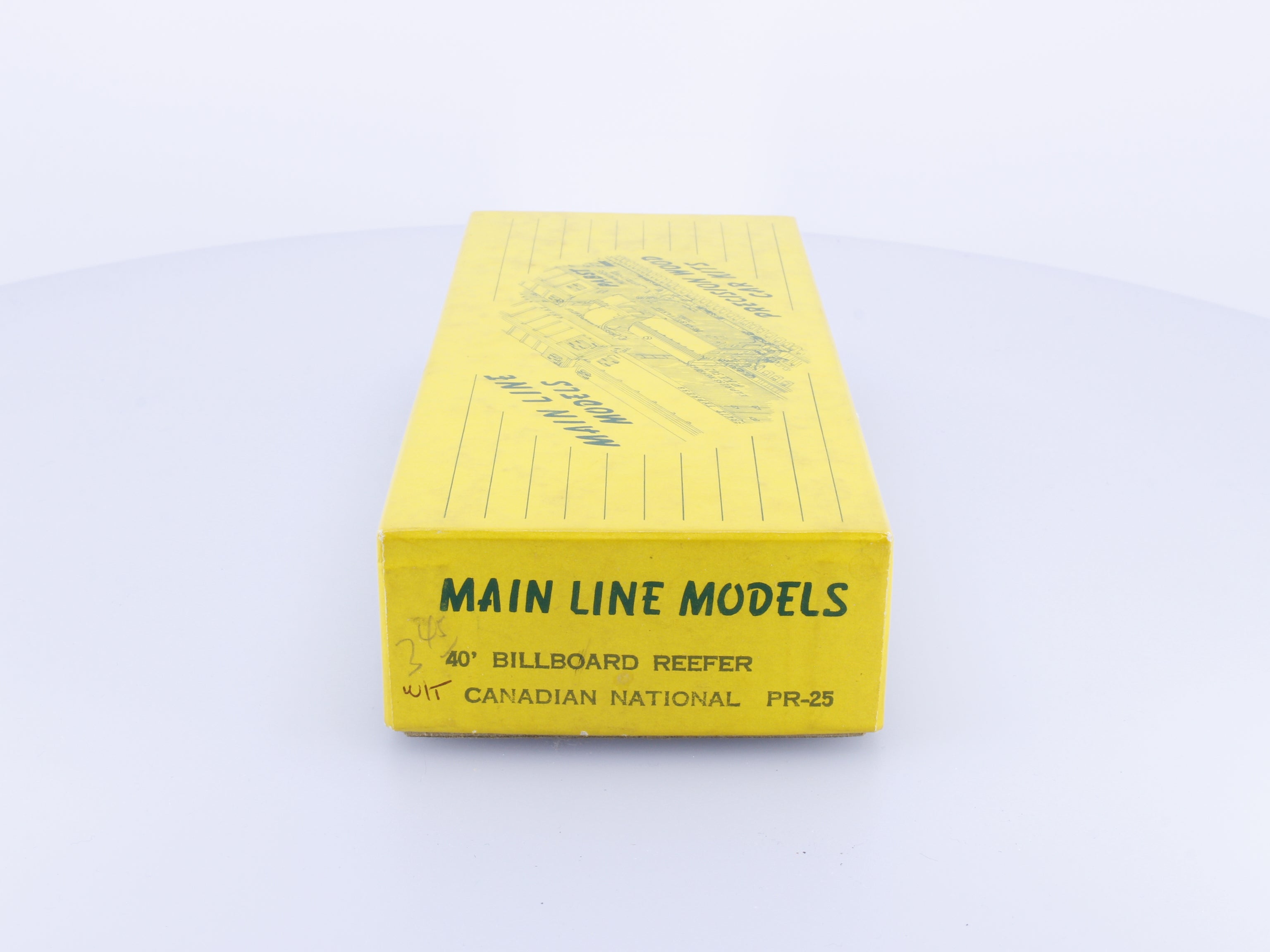 Main Line Models PR-25 HO 40' Billboard Reefer Kit Canadian National (CN) 247031