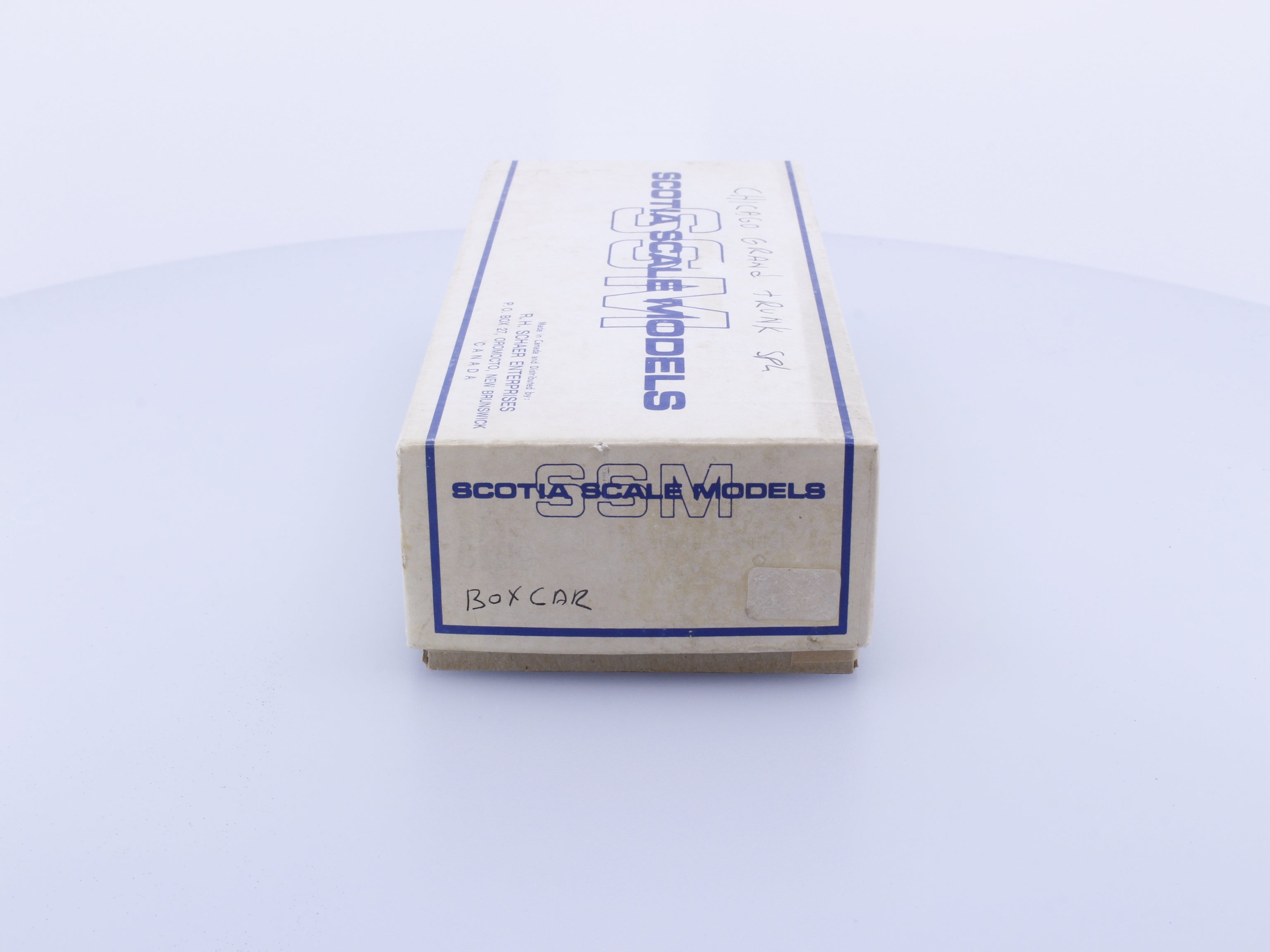Scotia Scale Models 251 HO 40' Box Car Kit Chicago & Grand Trunk Special 35930