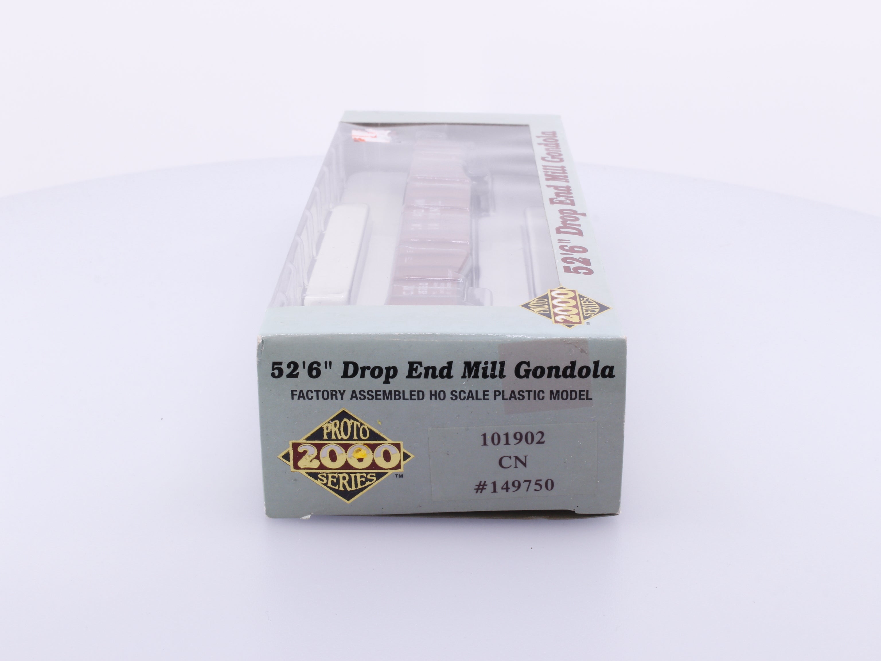 Proto 2000 101902 HO 52'6" Drop End Mill Gondola Model Canadian National (CN) 149750