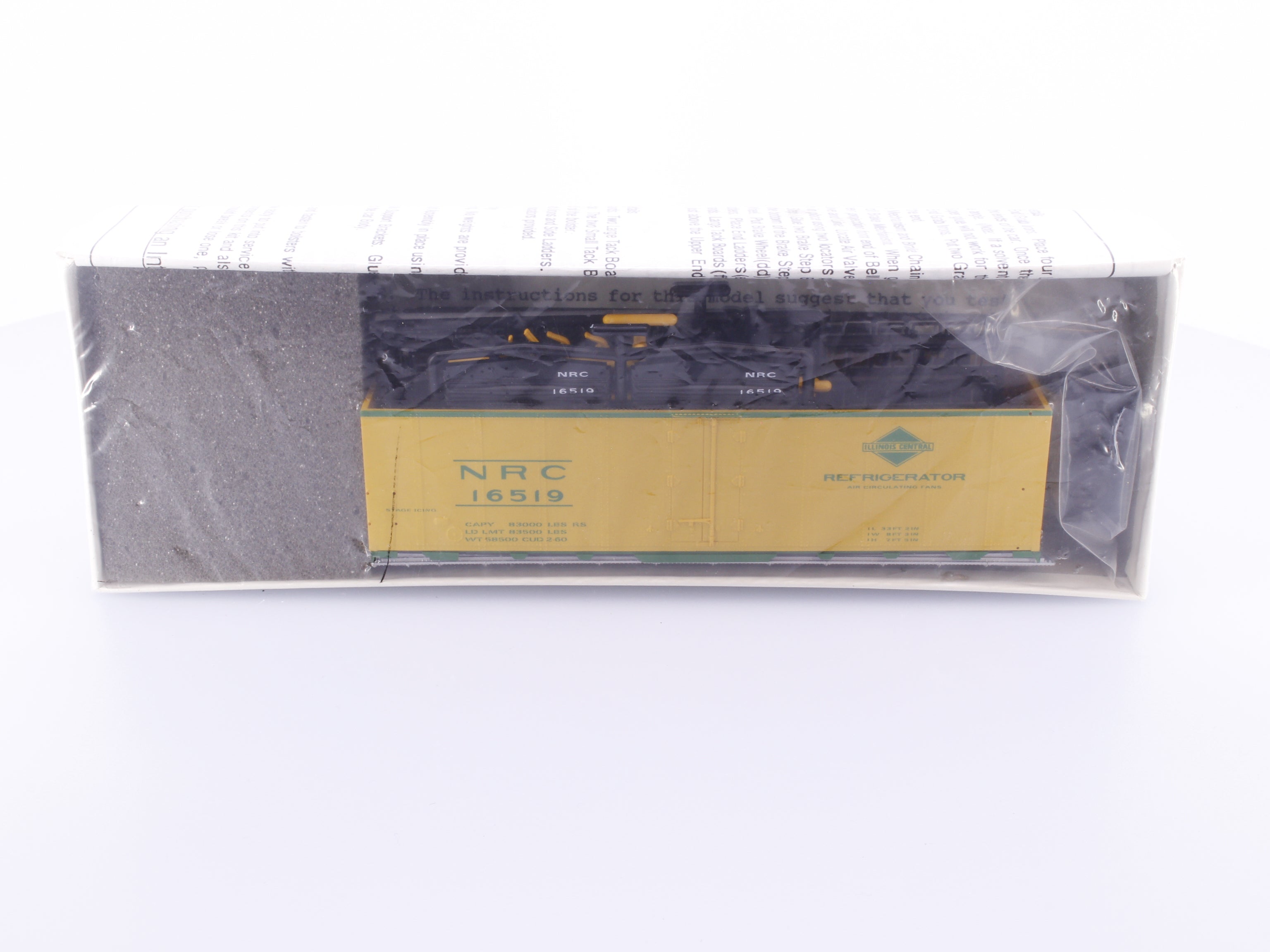InterMountain 40518-09 HO Steel Sided Ice Bunker Kit Illinois Central (IC) 16519