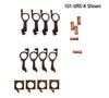 N-Possible N 301-URS-K Long Shank Universal Retrofit Coupler Kit (Scale Sized, Retrofit, 2 Pair)