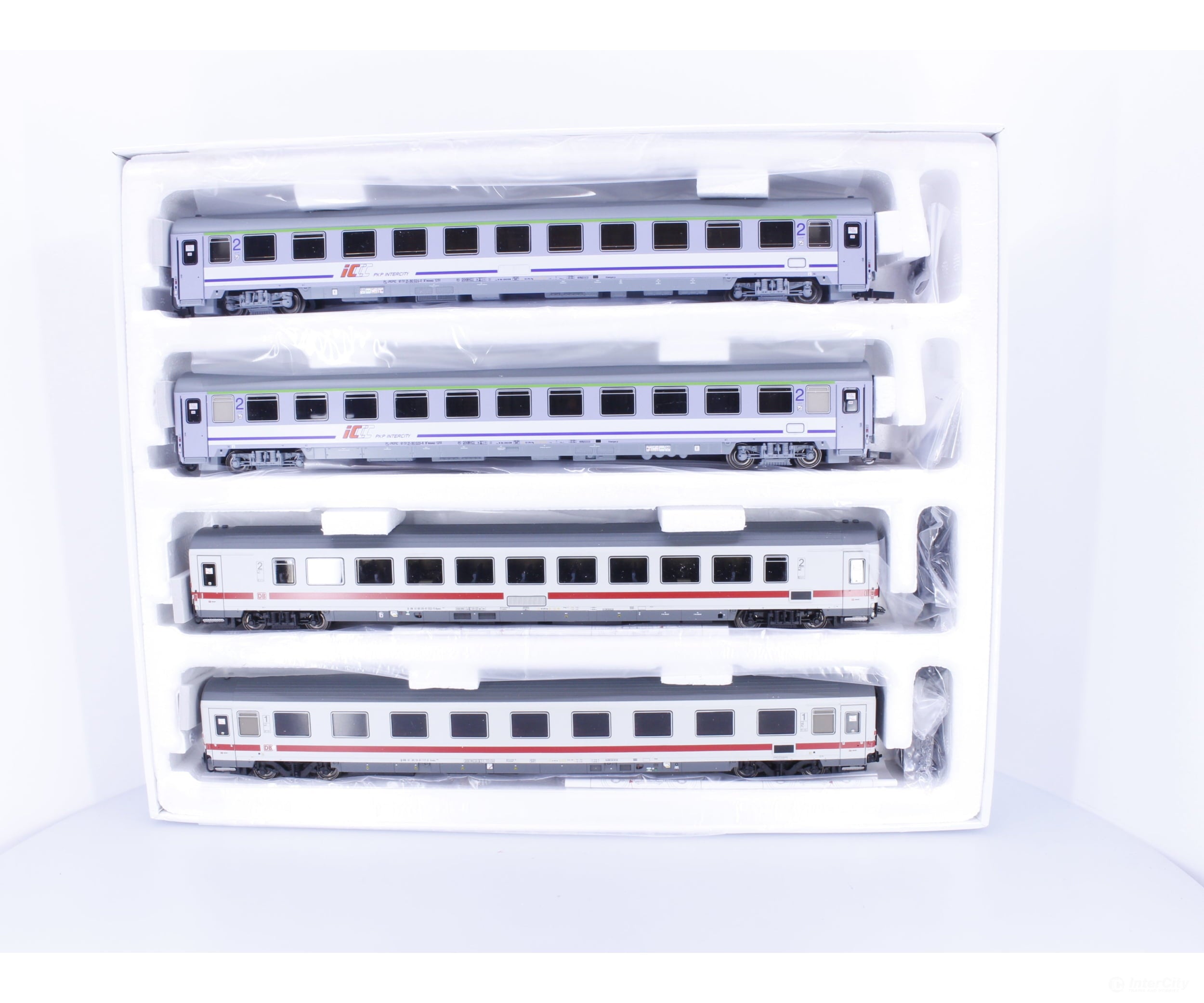 A.C.M.E. 55087 HO DB EC Wawel Eurocity 4 Car Set 024-0 020-8 552-5 117-0 - European Passenger Cars
