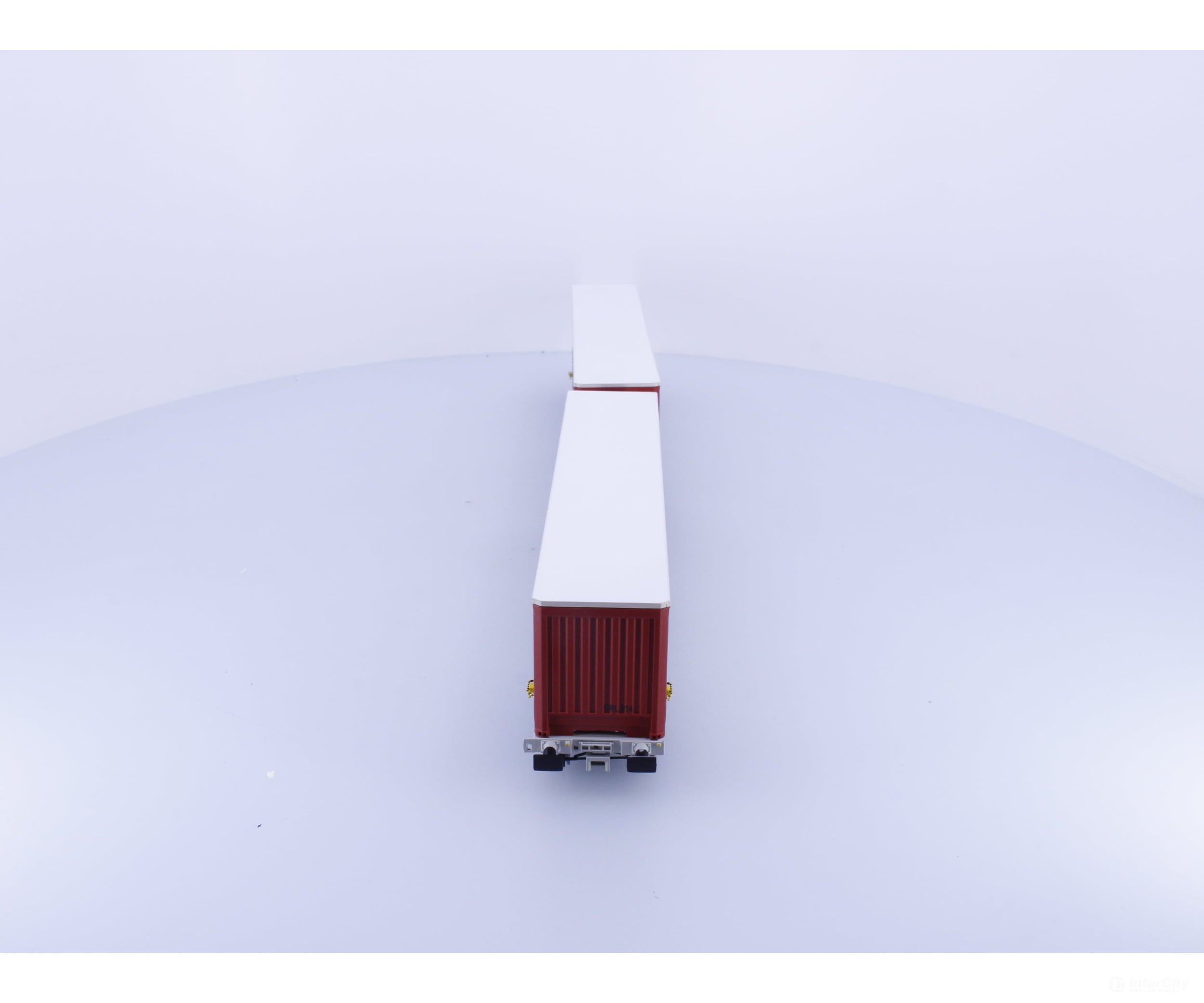 A.C.M.E. 90104 HO SBB-CFF-FFS Cargo Crossrail Dual Intermodal Flat Cars with Containers - European Freight Cars