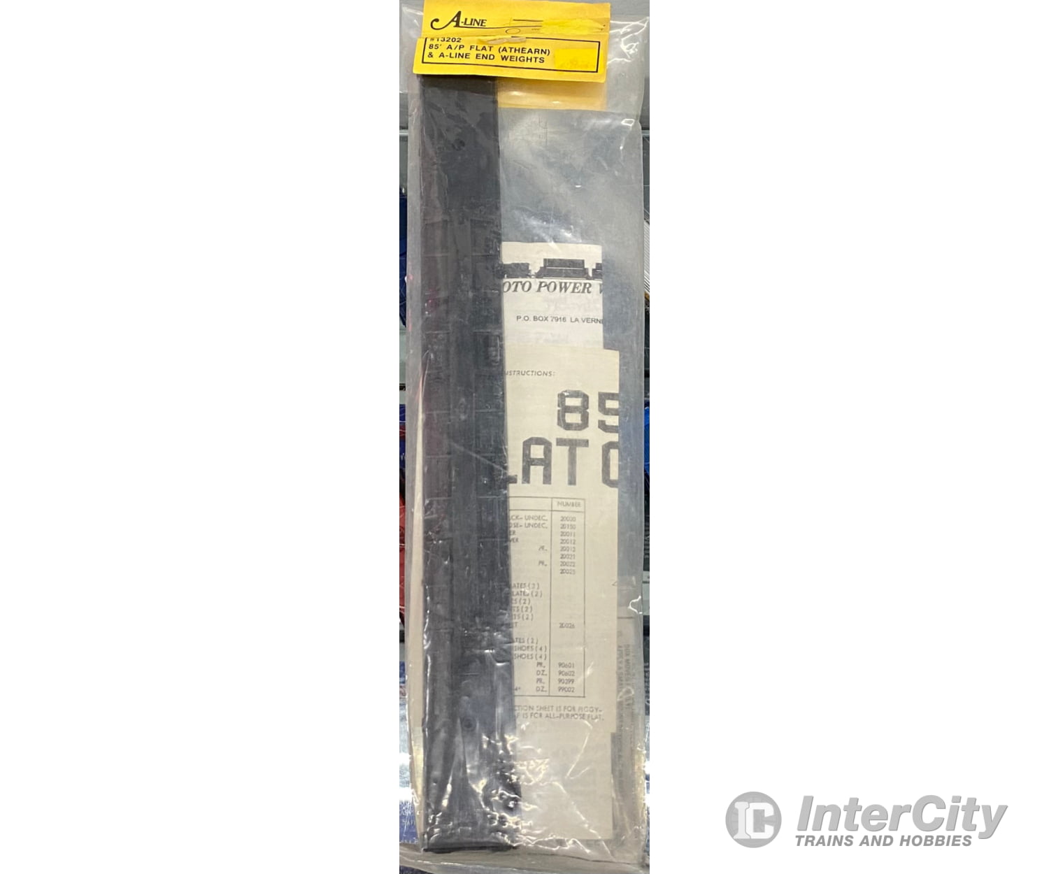 A-Line 13202 HO 85’ A/P Flat Car (#1) Freight Cars
