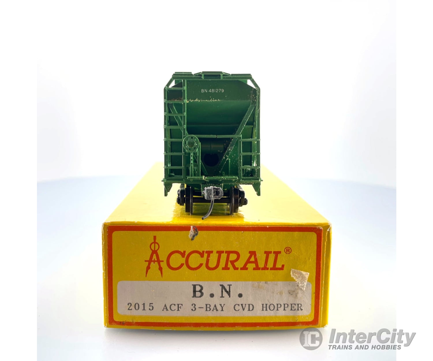 Accurail 2015 Ho Acf 3-Bay Cvd Hopper Burlington Northern (Bn) 481279 Freight Cars