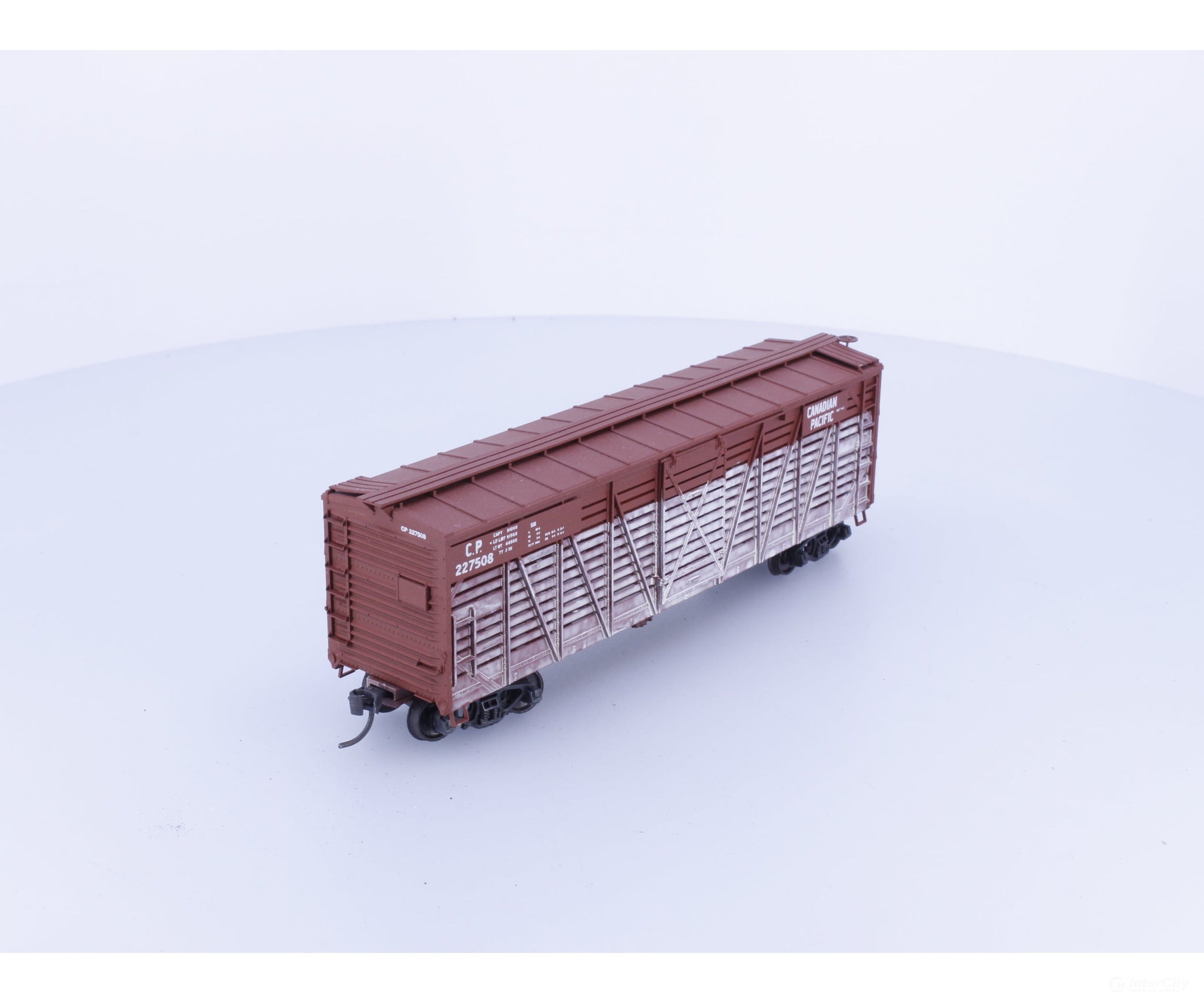 Accurail 227508 HO 40’ Stock Car Canadian Pacific (CP) 227508 - Freight Cars