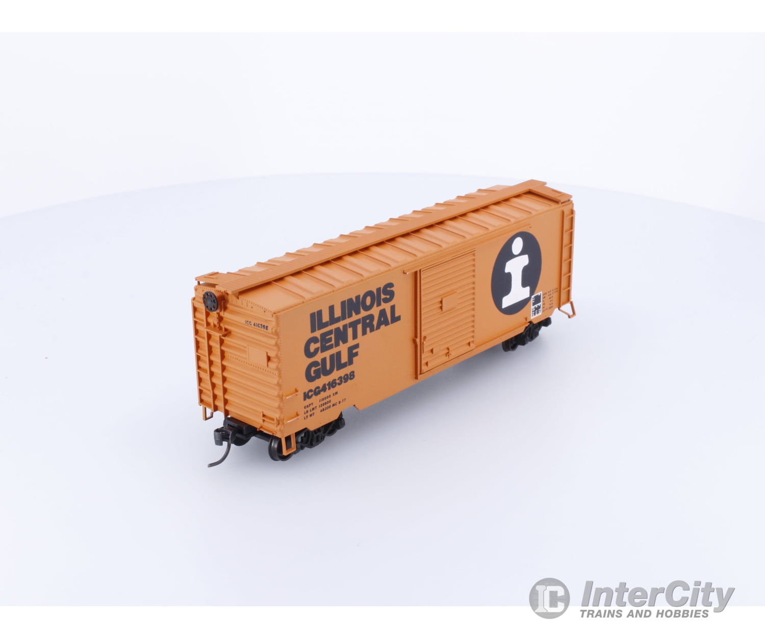 Accurail 3403 HO 40’ PS-1 Steel Box Car Illinois Central Gulf (ICG) 416398 Freight Cars
