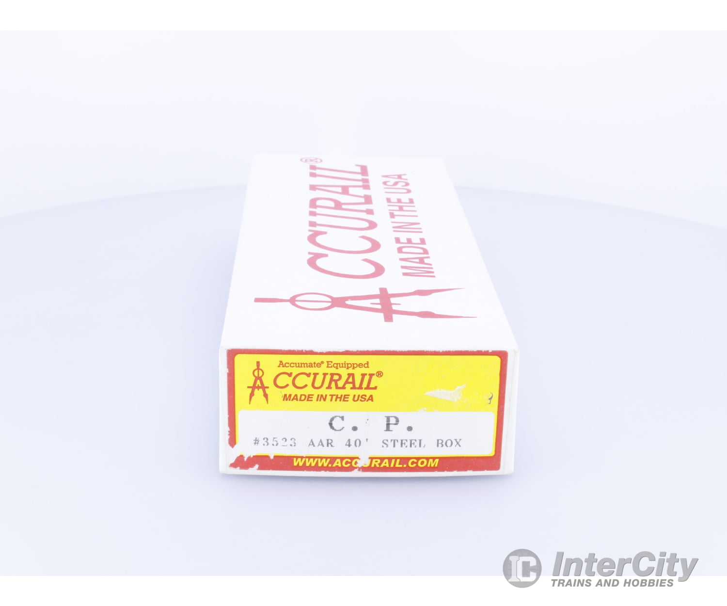 Accurail 3523 HO AAR 40’ Steel Boxcar Kit Canadian Pacific (CP) 252396 Freight Cars