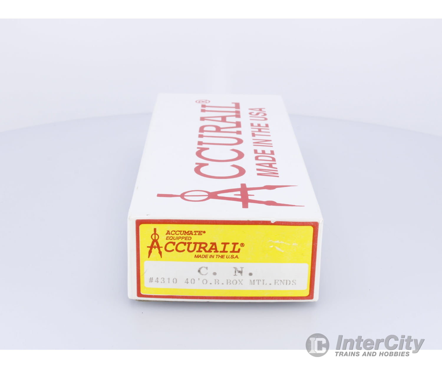 Accurail 4310 HO 40’ O.B. Box Car Steel Ends Canadian General Transit (CGLX/CGTX) 463089 Freight Cars