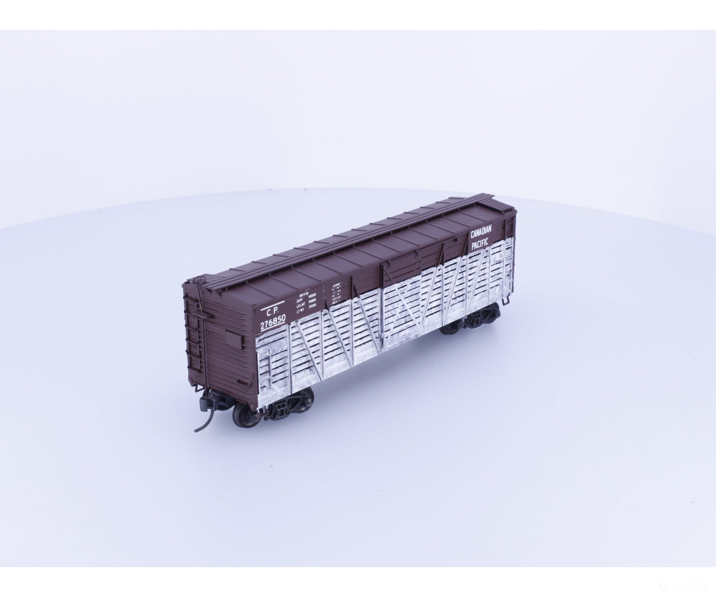 Accurail 4700 HO 40’ Stock Car Canadian Pacific (CP) 276850 - Freight Cars