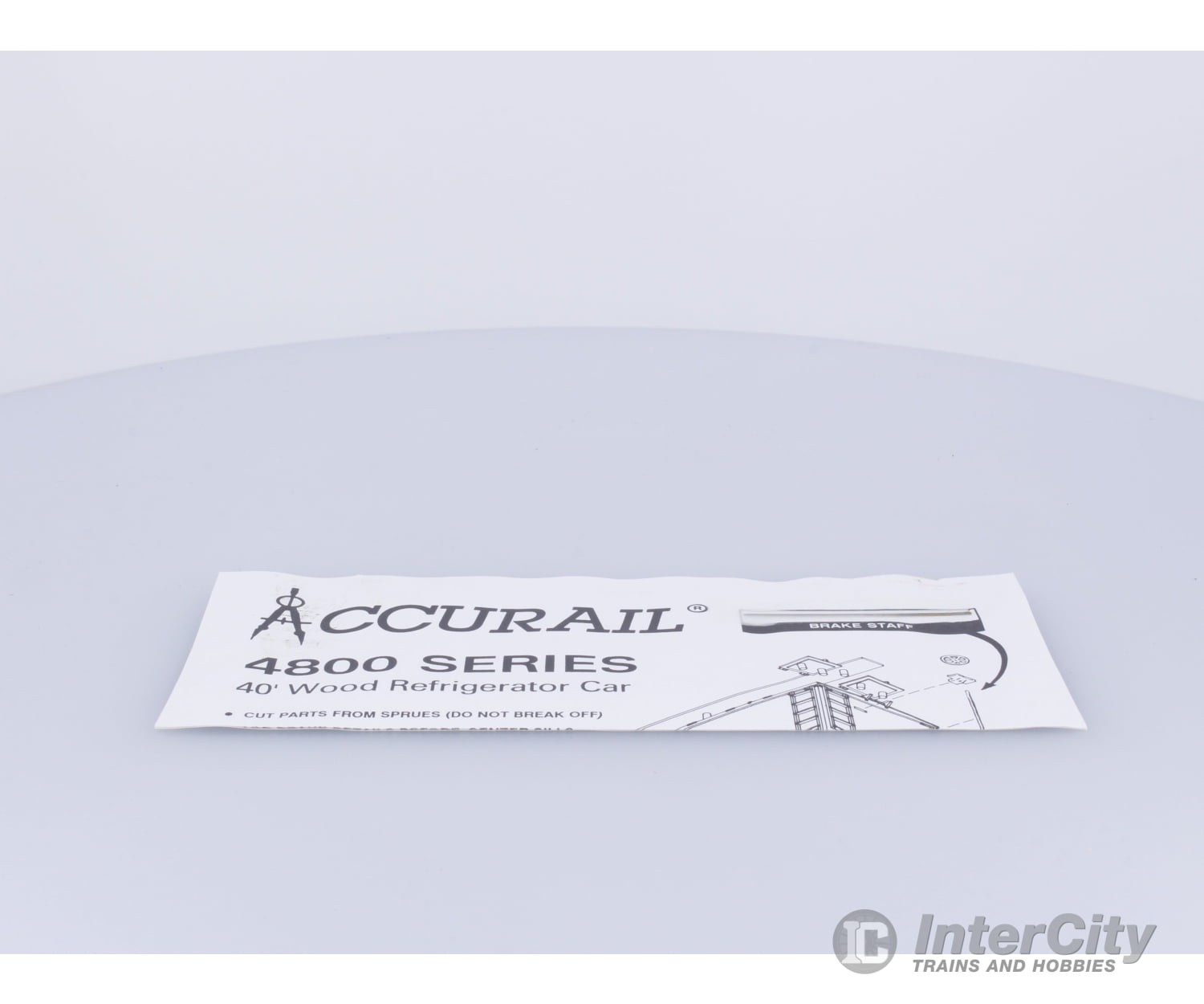 Accurail 4829 HO 40’ Wood Reefer Illinois Central (IC) 54856 Freight Cars