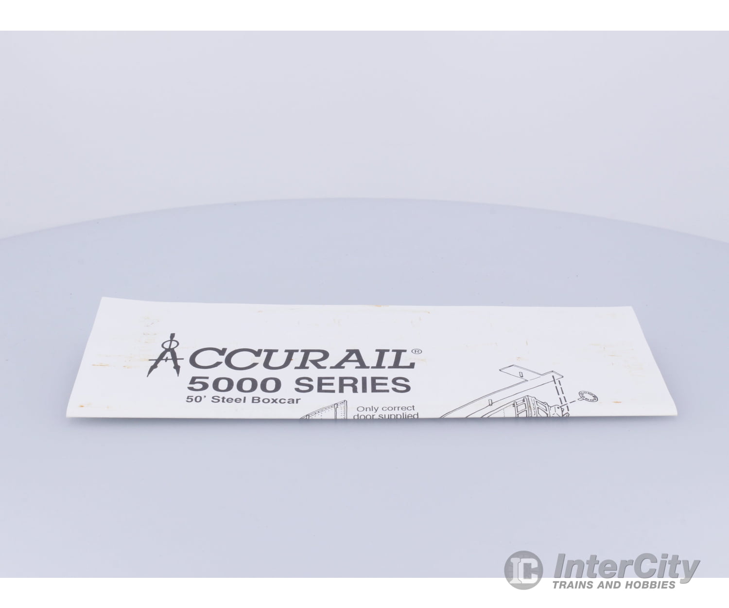 Accurail 5002 HO AAR 50’ Steel Box Car Illinois Central (IC) 523396 Freight Cars