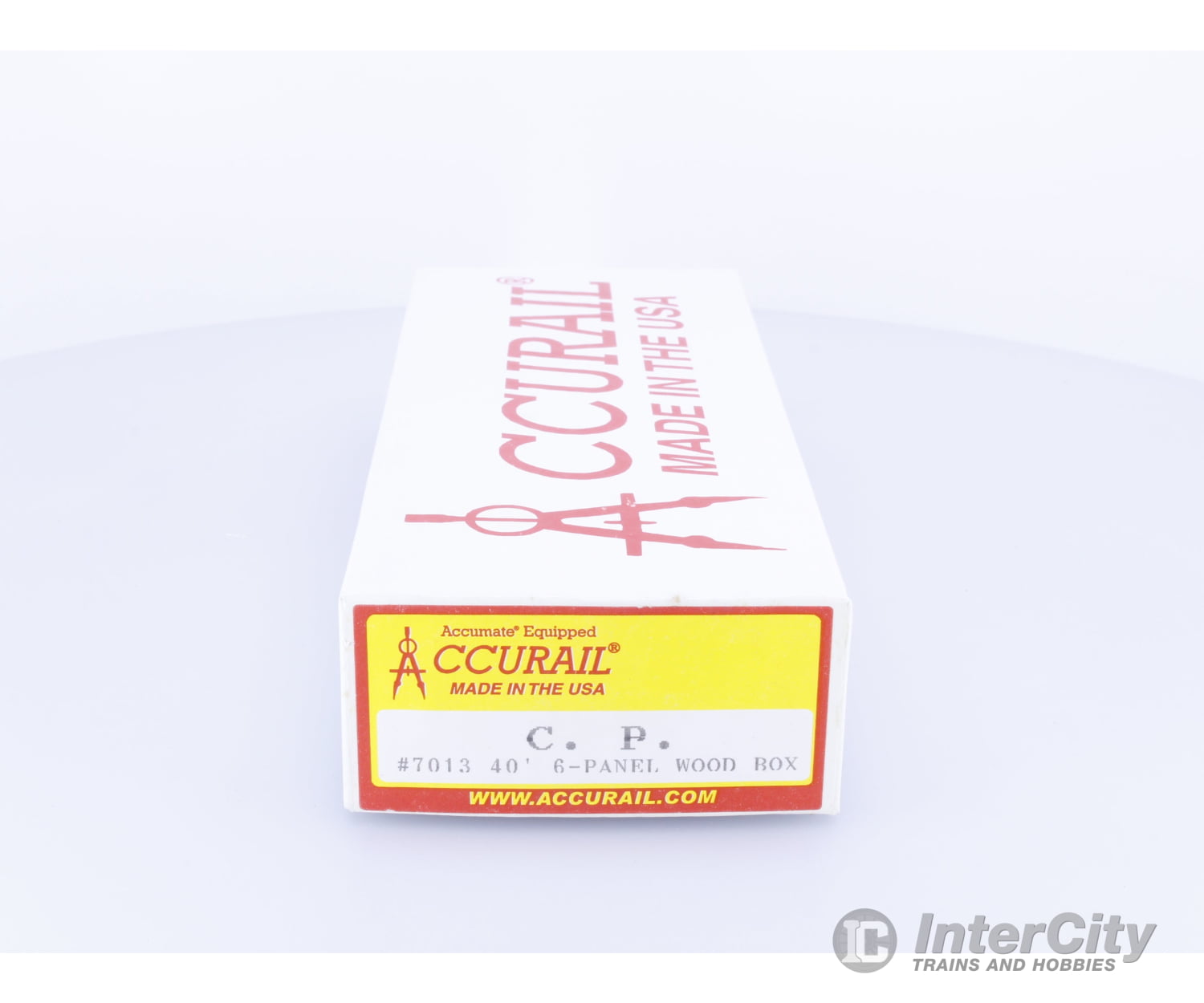 Accurail 7013 HO 40’ 6 Panel Wood Boxcar Kit #2 Canadian Pacific (CP) 123468 Freight Cars
