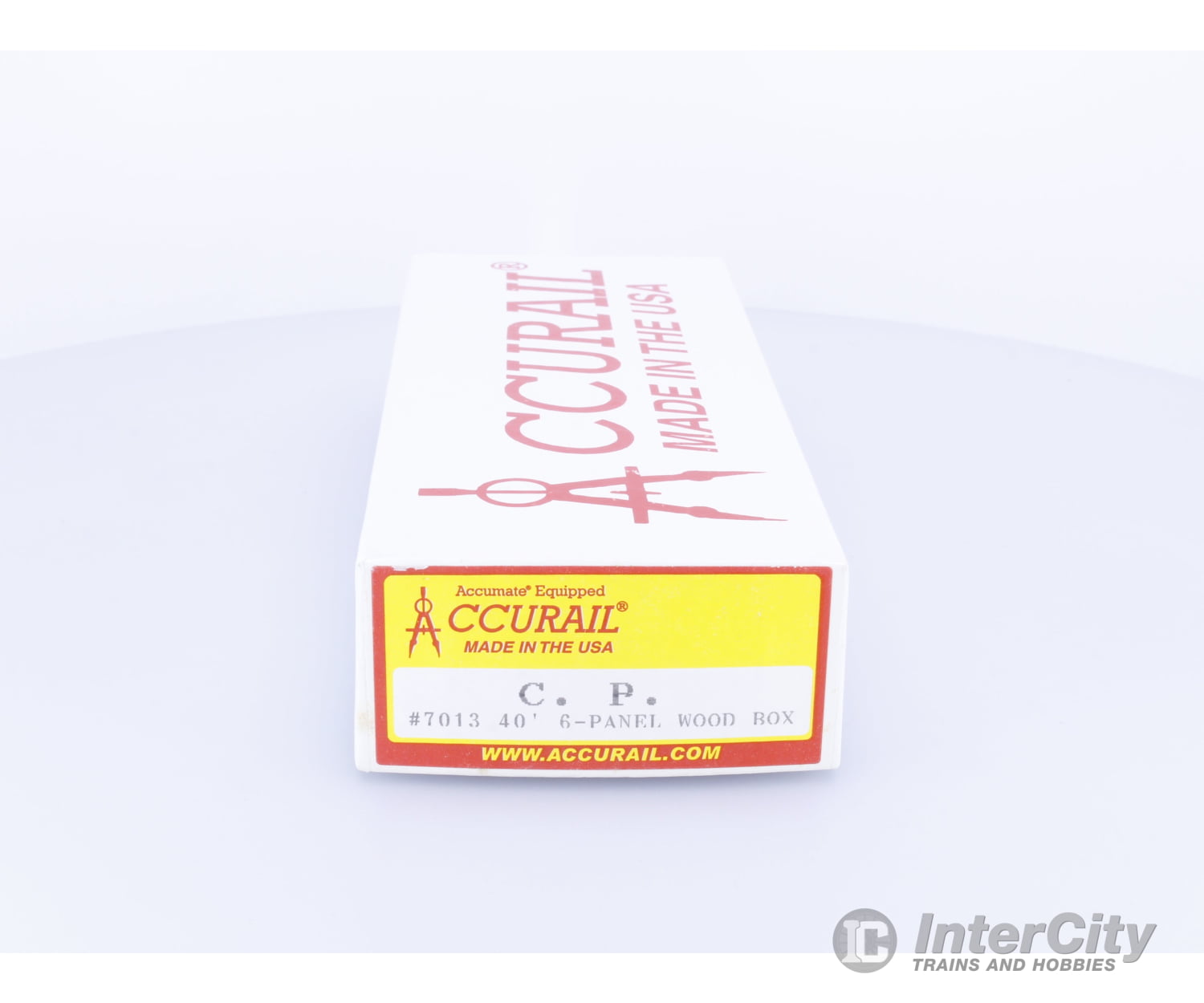 Accurail 7013 HO 40’ 6 Panel Wood Boxcar Kit Canadian Pacific (CP) 123468 Freight Cars