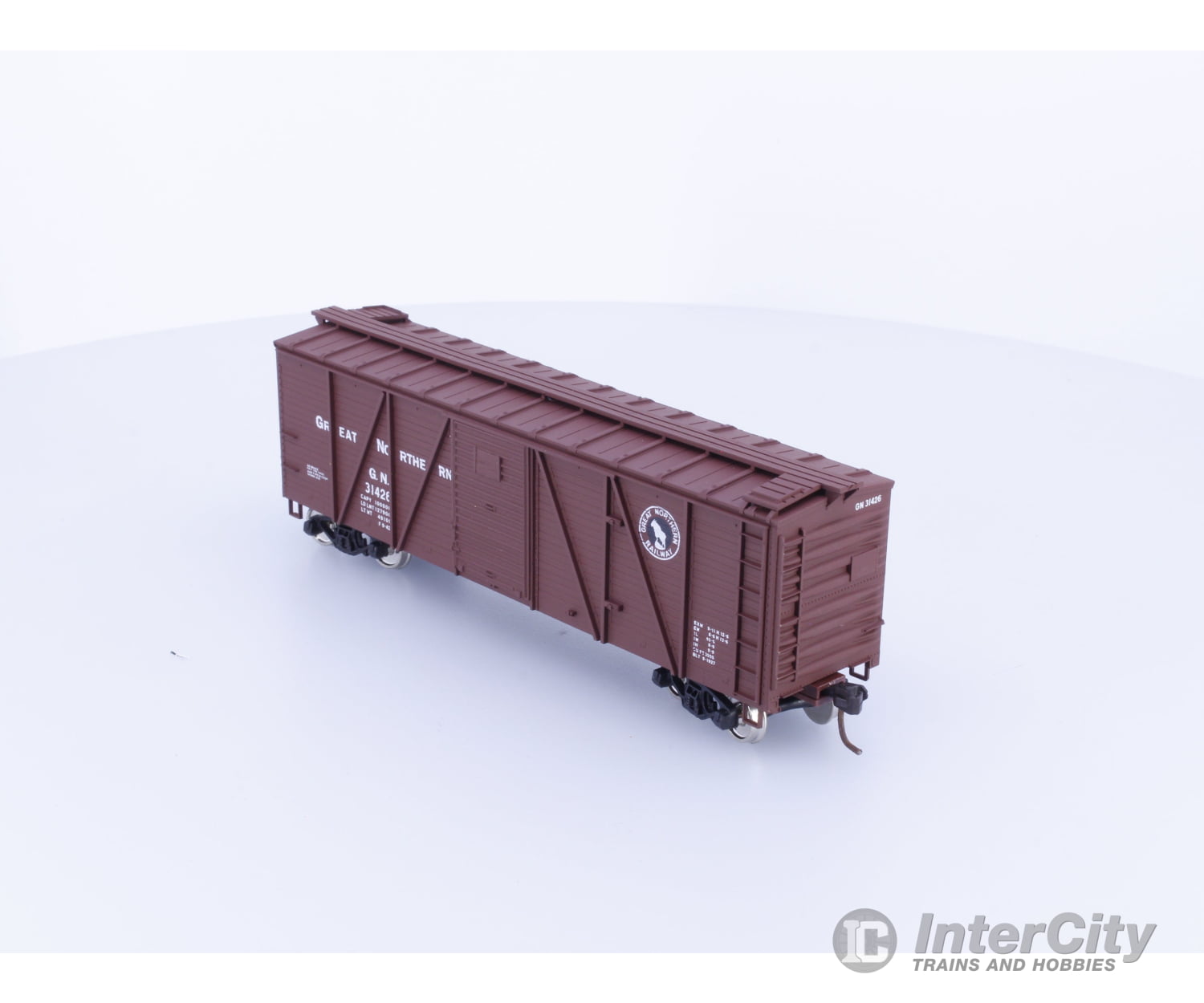 Accurail 97107 HO Accuready 40’ Wood 6 Panel Boxcar Great Northern (GN) 31426 Freight Cars