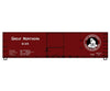 Accurail HO 81921 USRA 40’ Double-Sheathed Wood Boxcar - Kit - Great Northern (Boxcar Red black See America First Logo)