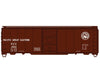Accurail HO 81933 AAR 40’ Single-Door Steel Boxcar - Kit - Pacific Great Eastern #4062 (Boxcar Red Moose Logo)
