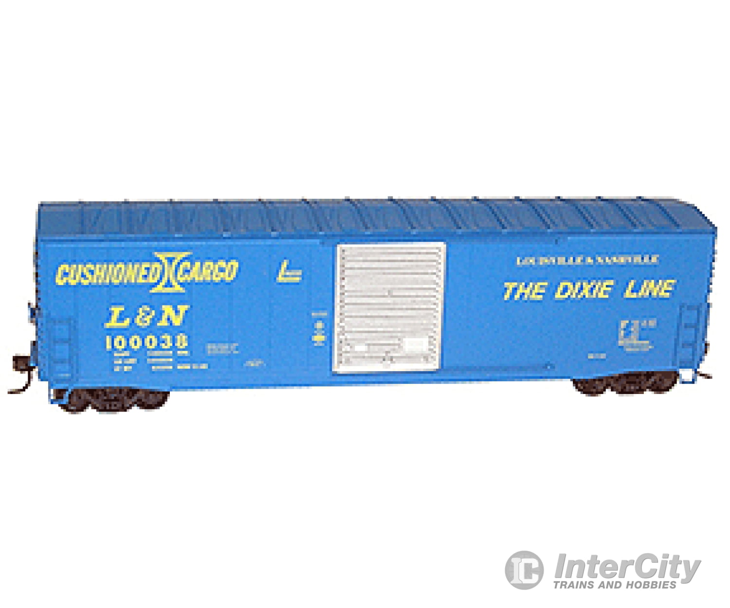 Accurail Inc Ho 5720 50 Welded-Side Single-Door Boxcar - Kit -- Louisville & Nashville #100038 (Blue