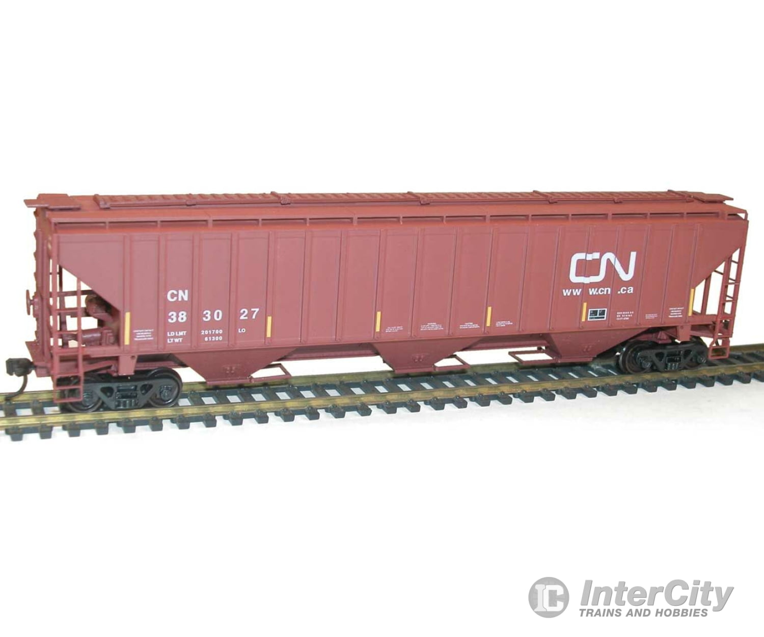 Accurail Inc Ho 6529 Pullman-Standard 4750 3-Bay Covered Hopper - Kit -- Canadian National #383027