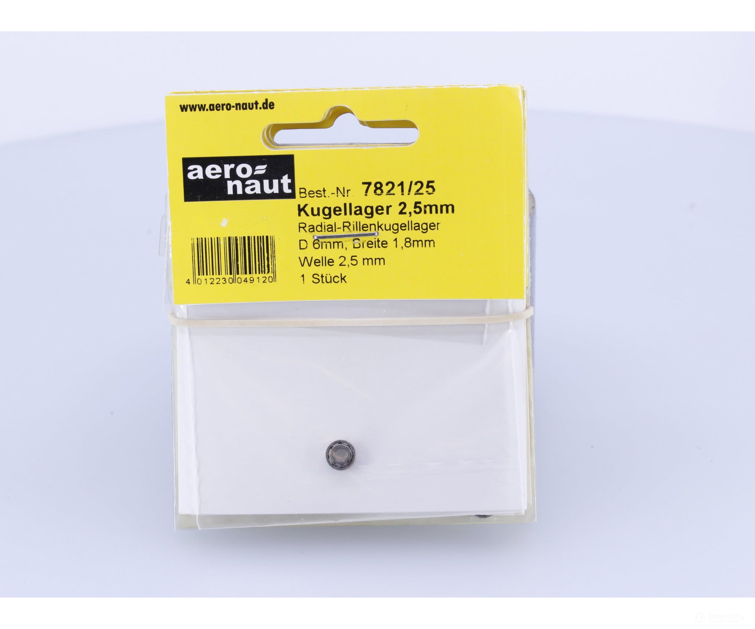 Aero-Naut 7821/25 D-2,5,D-6,B-1,8 Metric Micro-Light Radial Deep Groove Ball Bearing 1 Pc #6 Parts