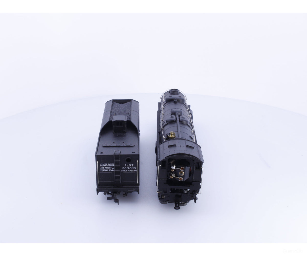 AHM Minitrains 5090-C HO 2-8-8-2 Mallet Steam Locomotive Atchison Topeka and Santa Fe (ATSF) 2197 Analog DC