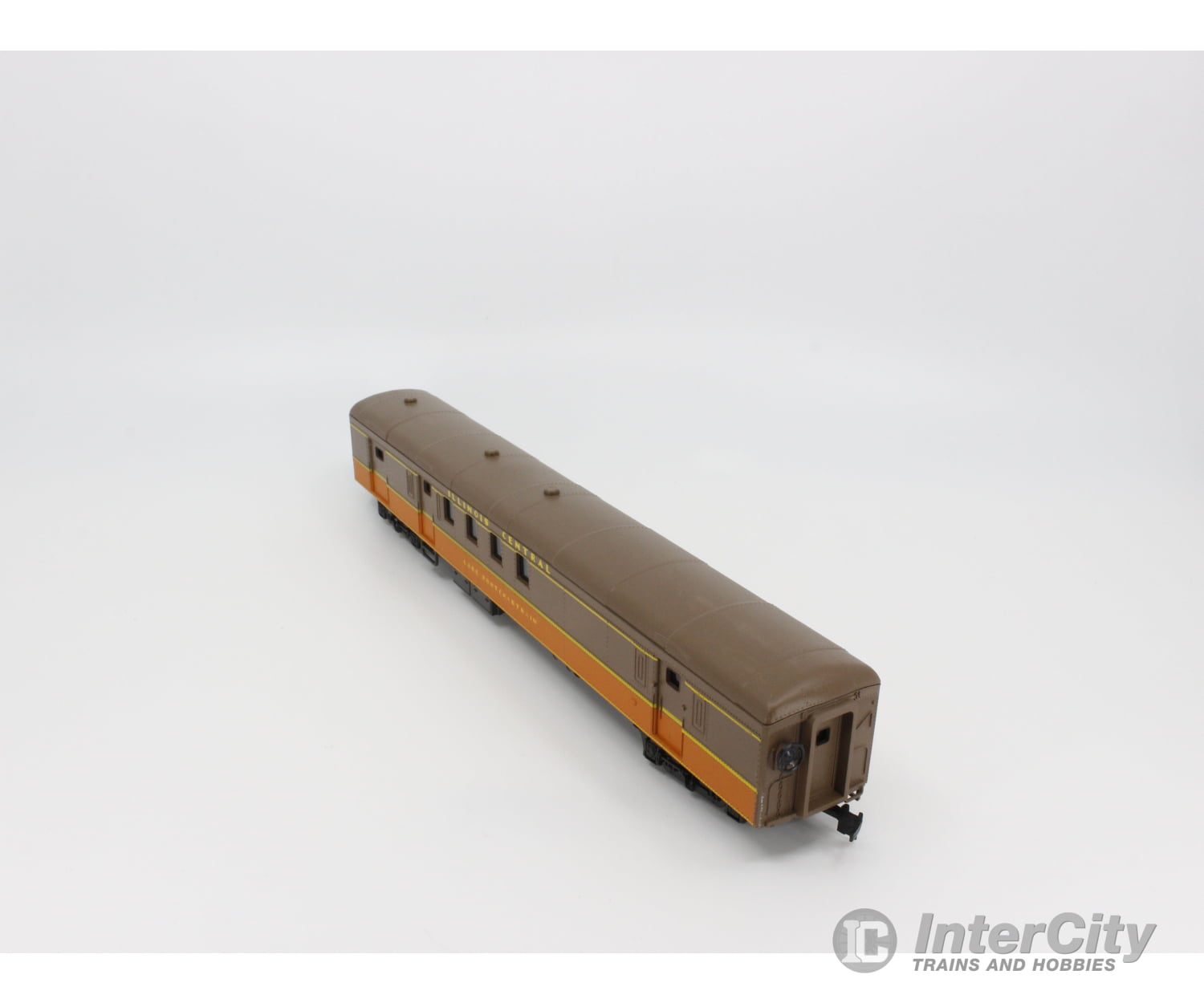 Ahm Minitrains 6403 Ho 1930 R.p.o. Passenger Car 72 Ft. Illinois Central (Ic) (1) Cars