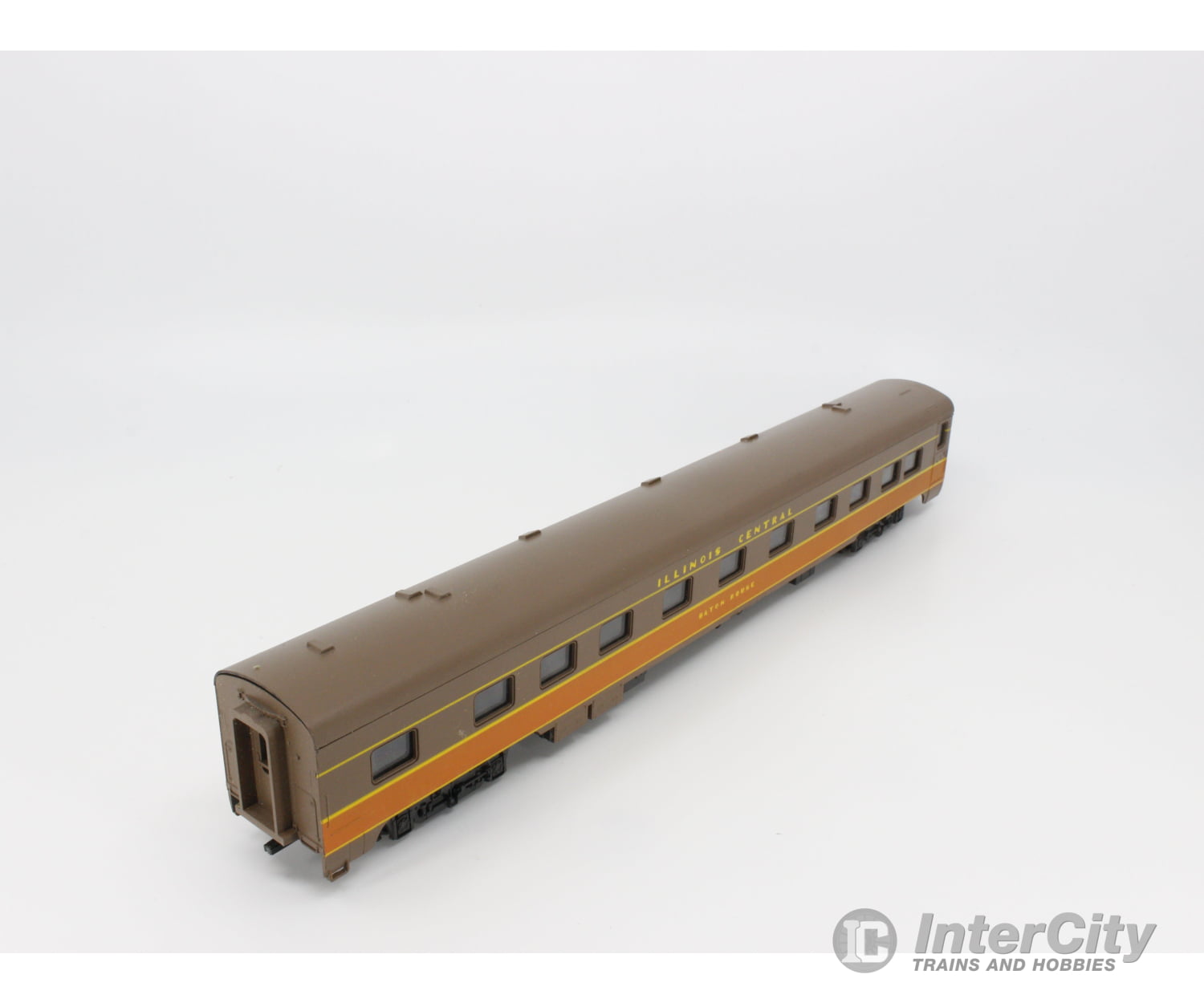 Ahm Minitrains 6406 Ho 1930 Duplex Sleeper Passenger Car Illinois Central (Ic) (2) Cars