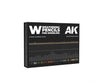 AK Interactive AK10047 Weathering Pencils - Full Range Boxed (All 37 Colours) Weathering
