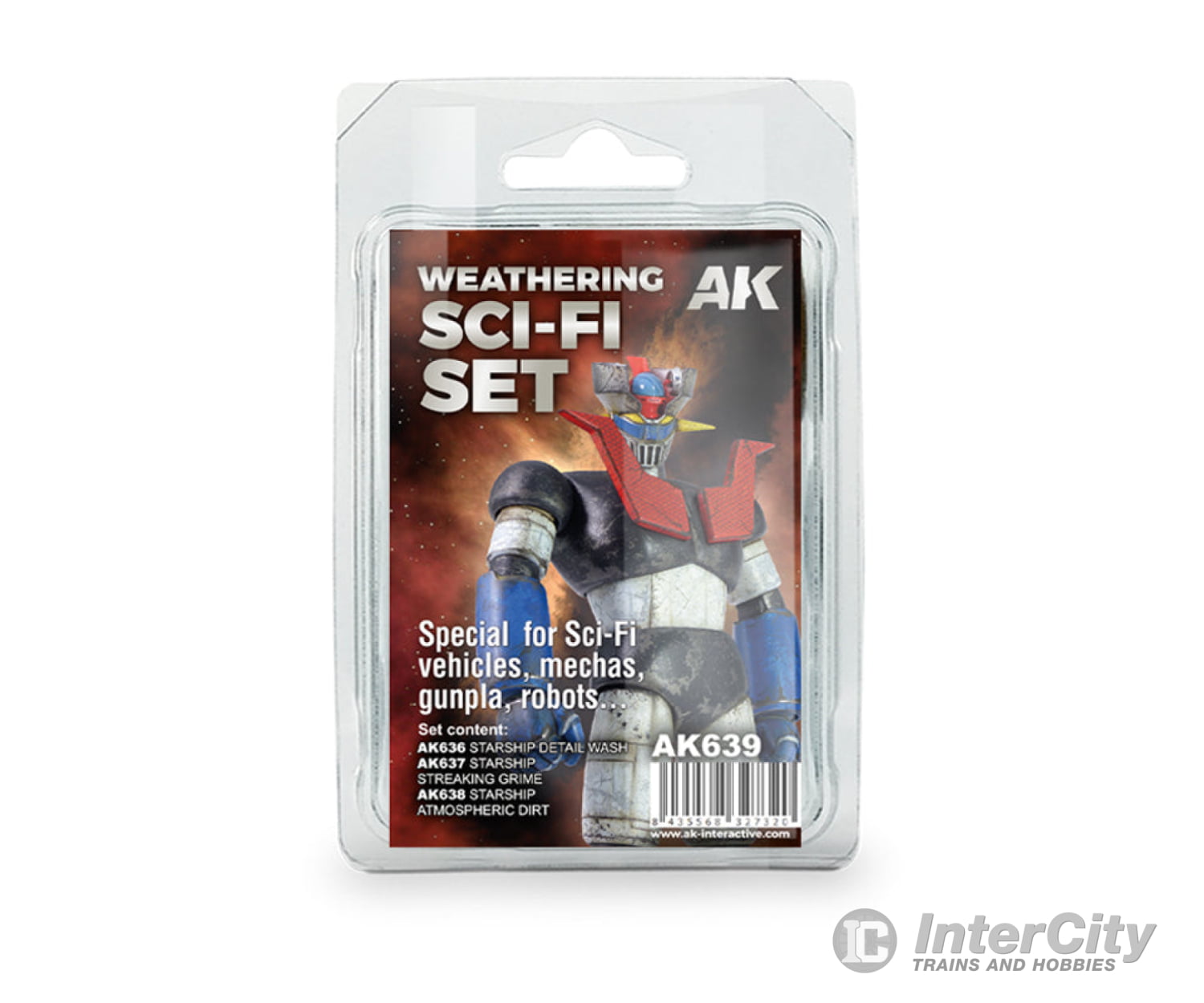 AK Interactive AK639 Sci-fi Weathering Set Weathering