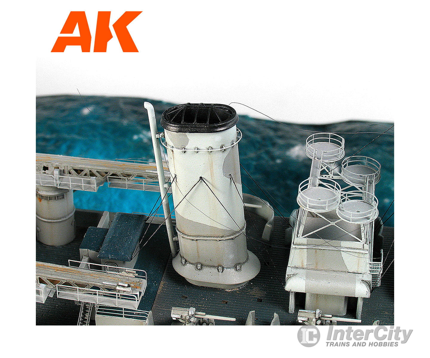 AK Interactive AK9134 High Elastic Stretch Rigging - 65 Feet - Mega-Thin Detailing Parts